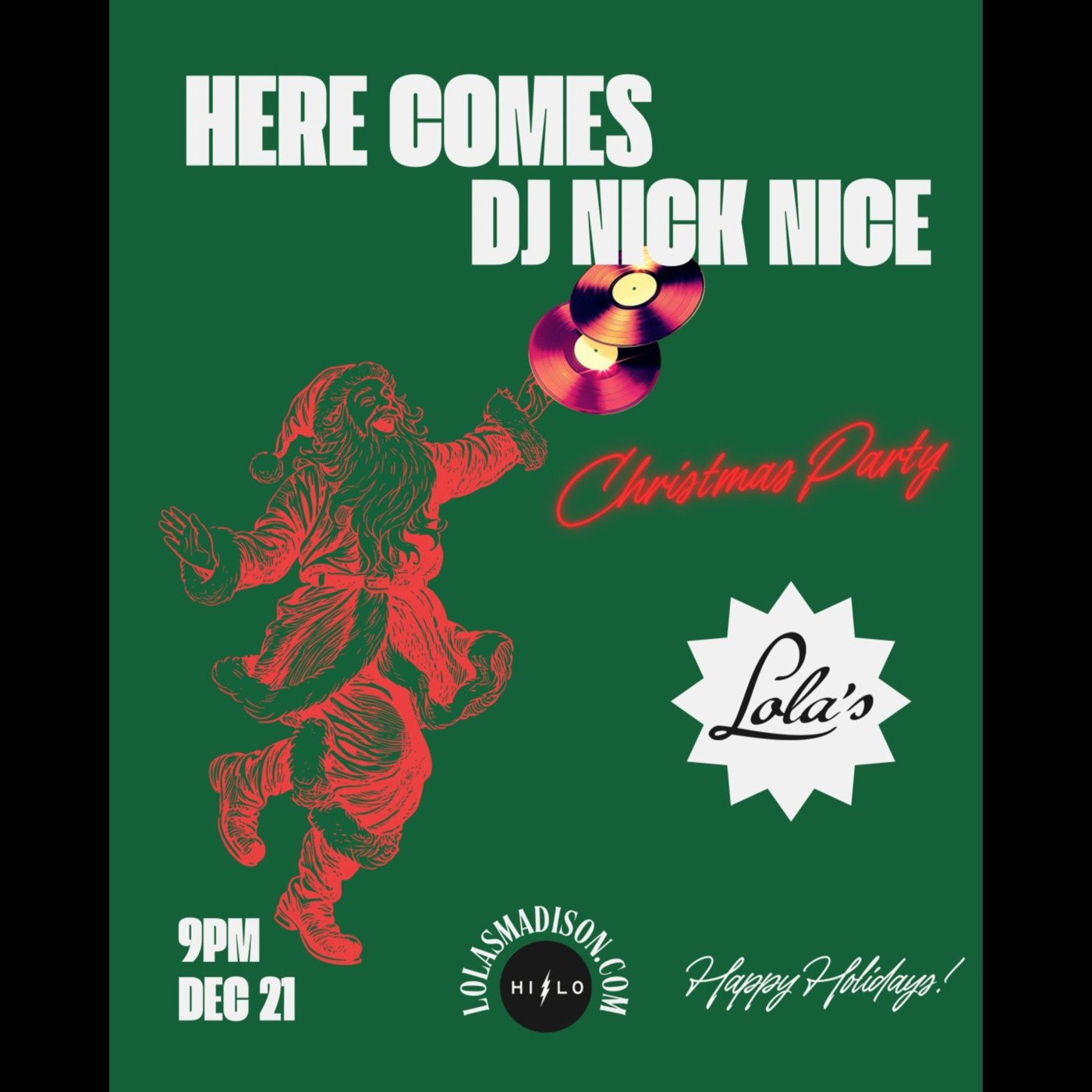 Episode 17: Nick Nice - Lola's Christmas Party 2024