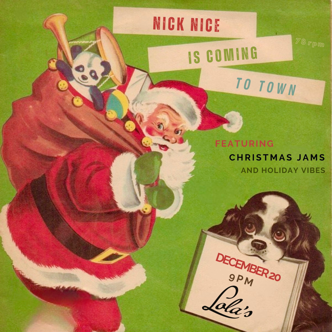 Episode 27: Nick Nice - Christmas Jams at Lola's 12.20.25