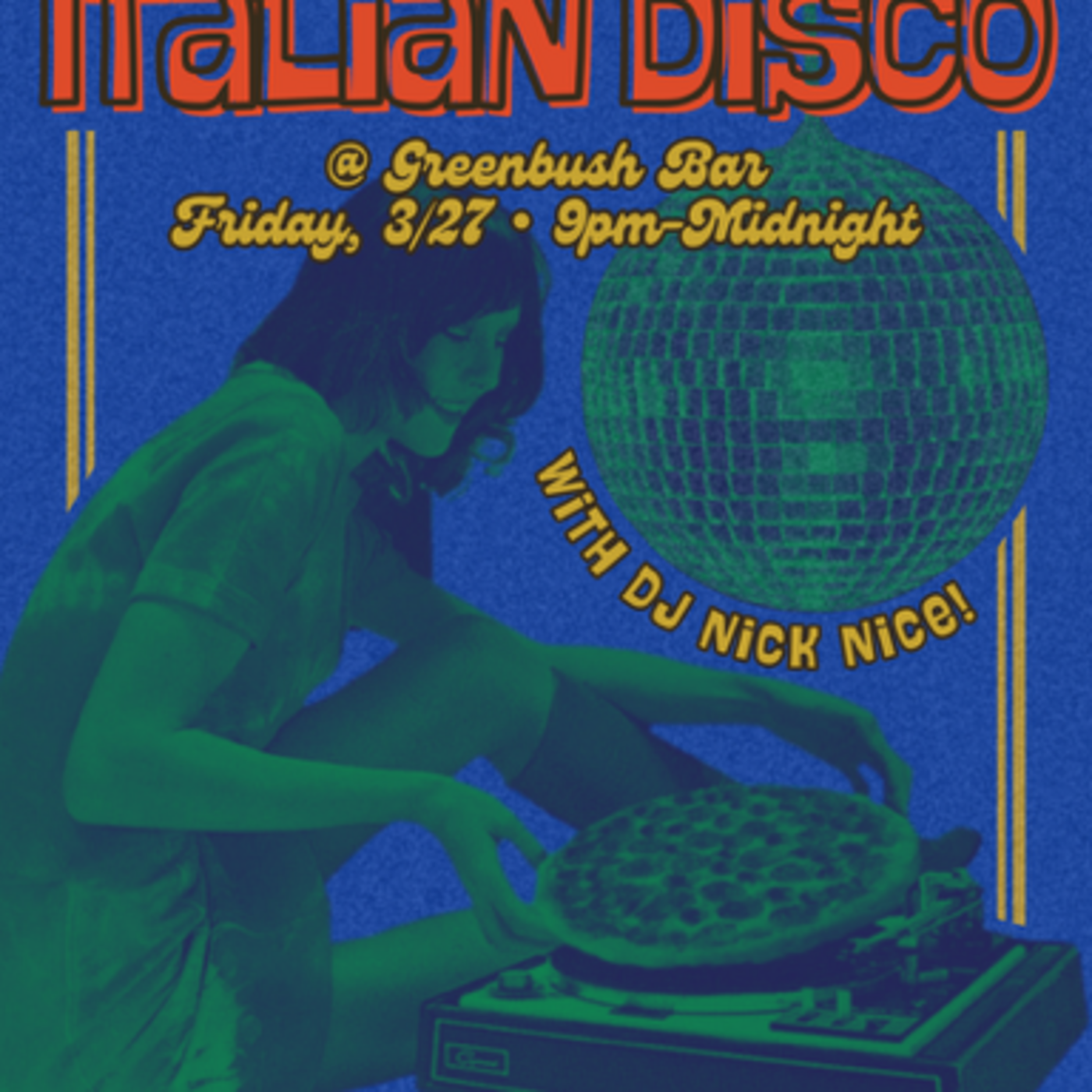 Episode 2: Nick Nice - Italian Disco Night (Live @Grenbush Bar in Madison, WI 3.27.26) episode artwork