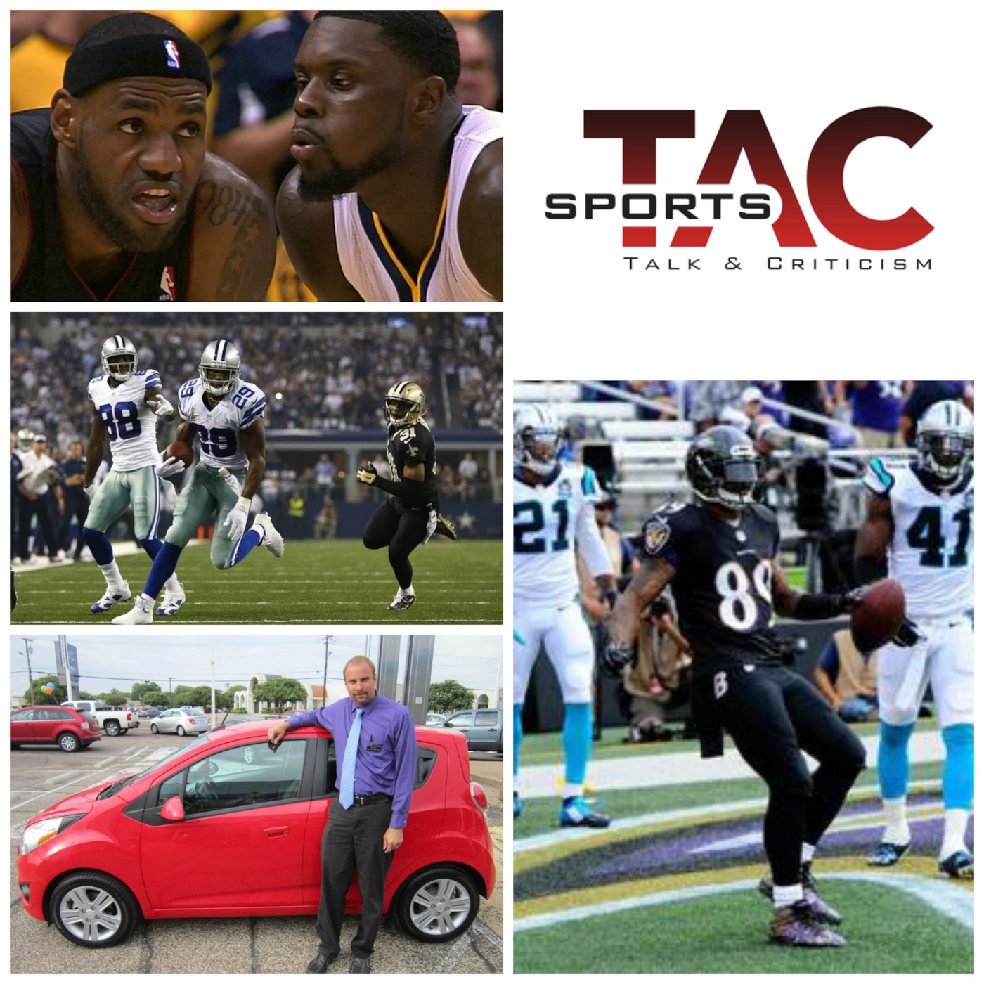 56:1 (Vitamin B's smart car, Blowed out, Cowboys rolling, Steve Smith still has it)