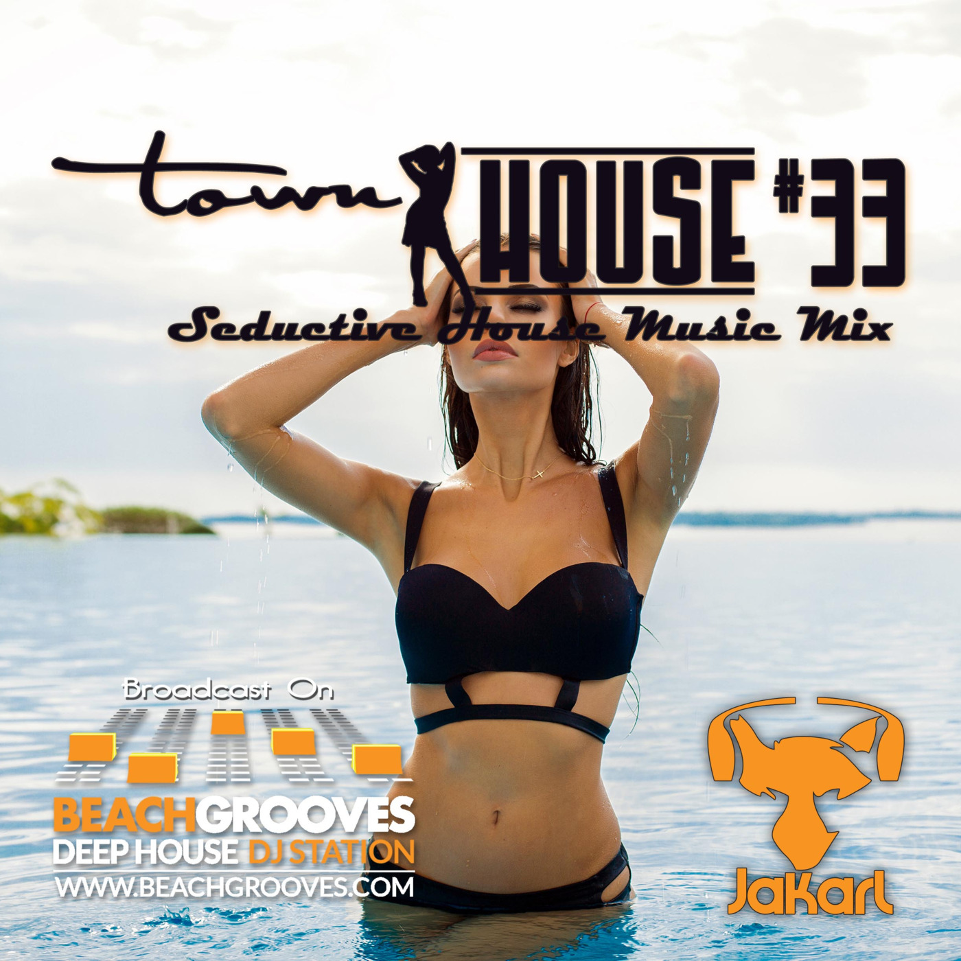 townHOUSE 33-Deep & Vocal House mix~BeachGrooves.com Ibiza 22-Aug-2016 episode artwork