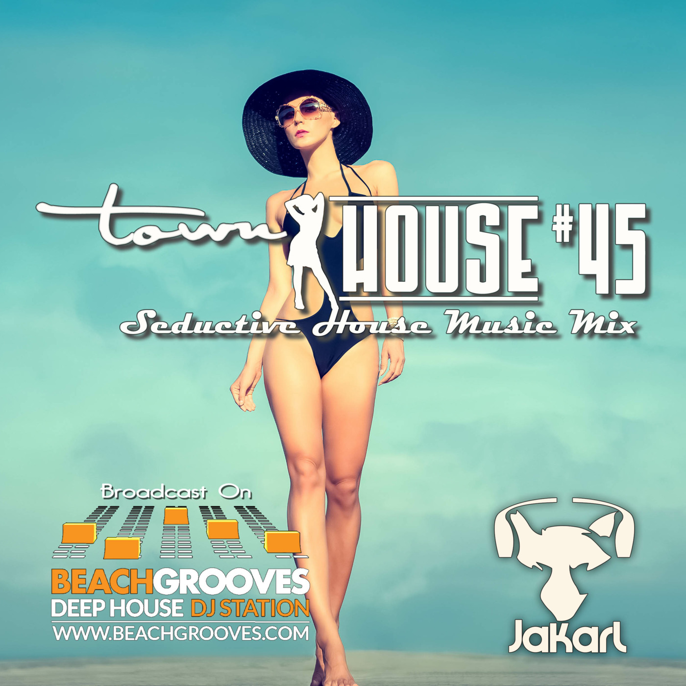 townHOUSE 45~Deep & Vocal House mix~BeachGrooves.com Spain 21-Nov-2016 episode artwork