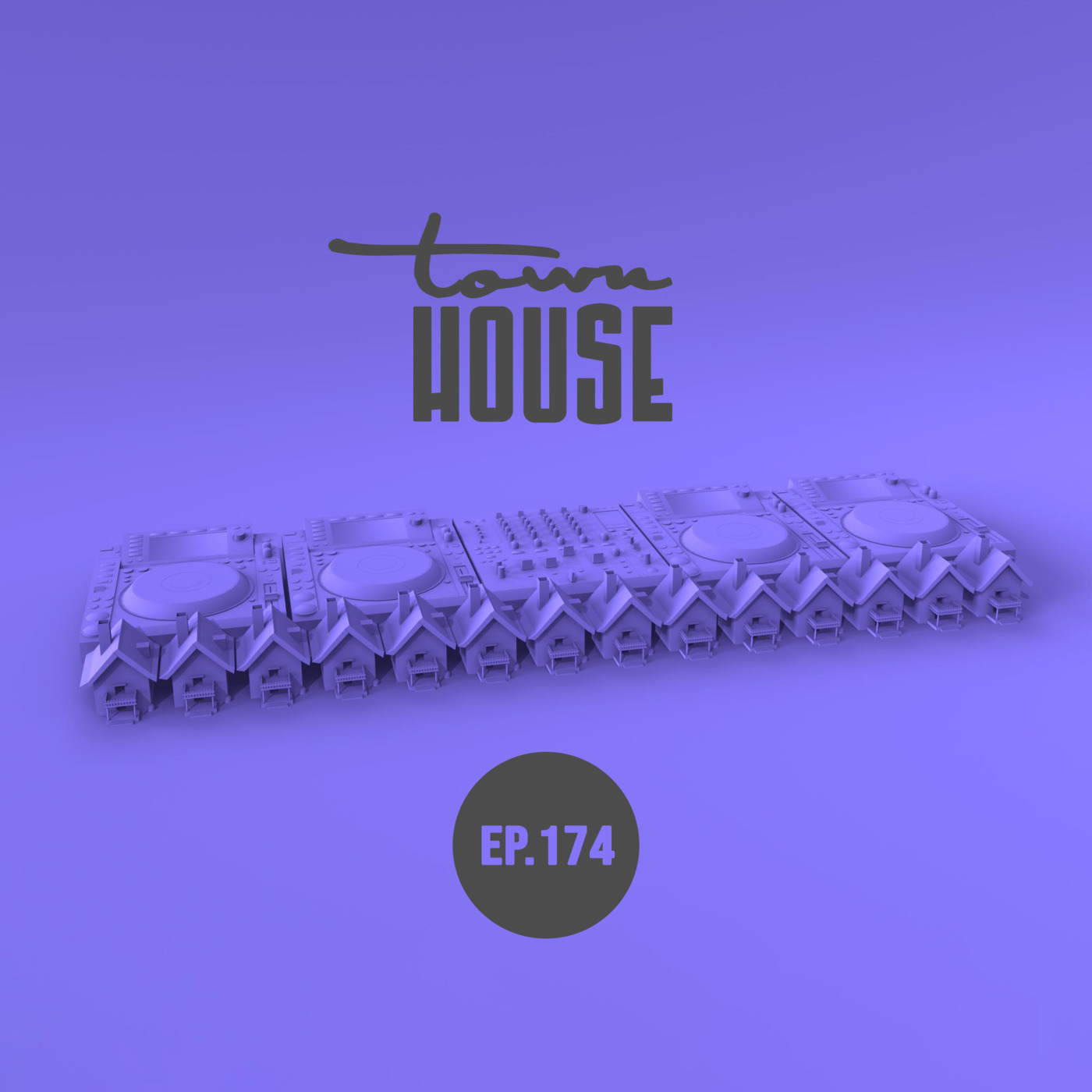 Episode 174: townHOUSE 174~A seductive mix of House Music episode artwork