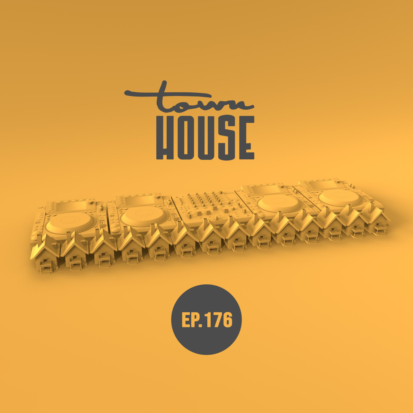 Episode 176: townHOUSE 176~A seductive mix of House Music episode artwork