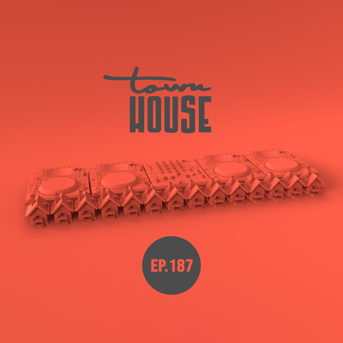 Episode 208: townHOUSE 187~A seductive mix of House Music episode artwork
