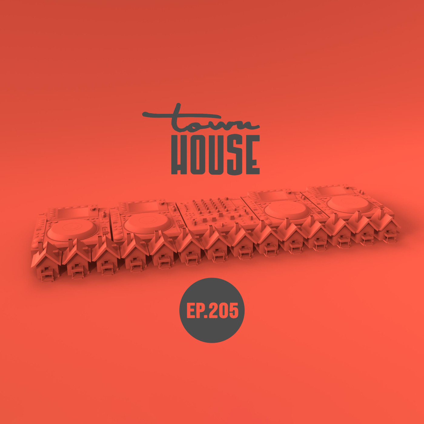 Episode 1: townHOUSE 205~A seductive House Music mix episode artwork