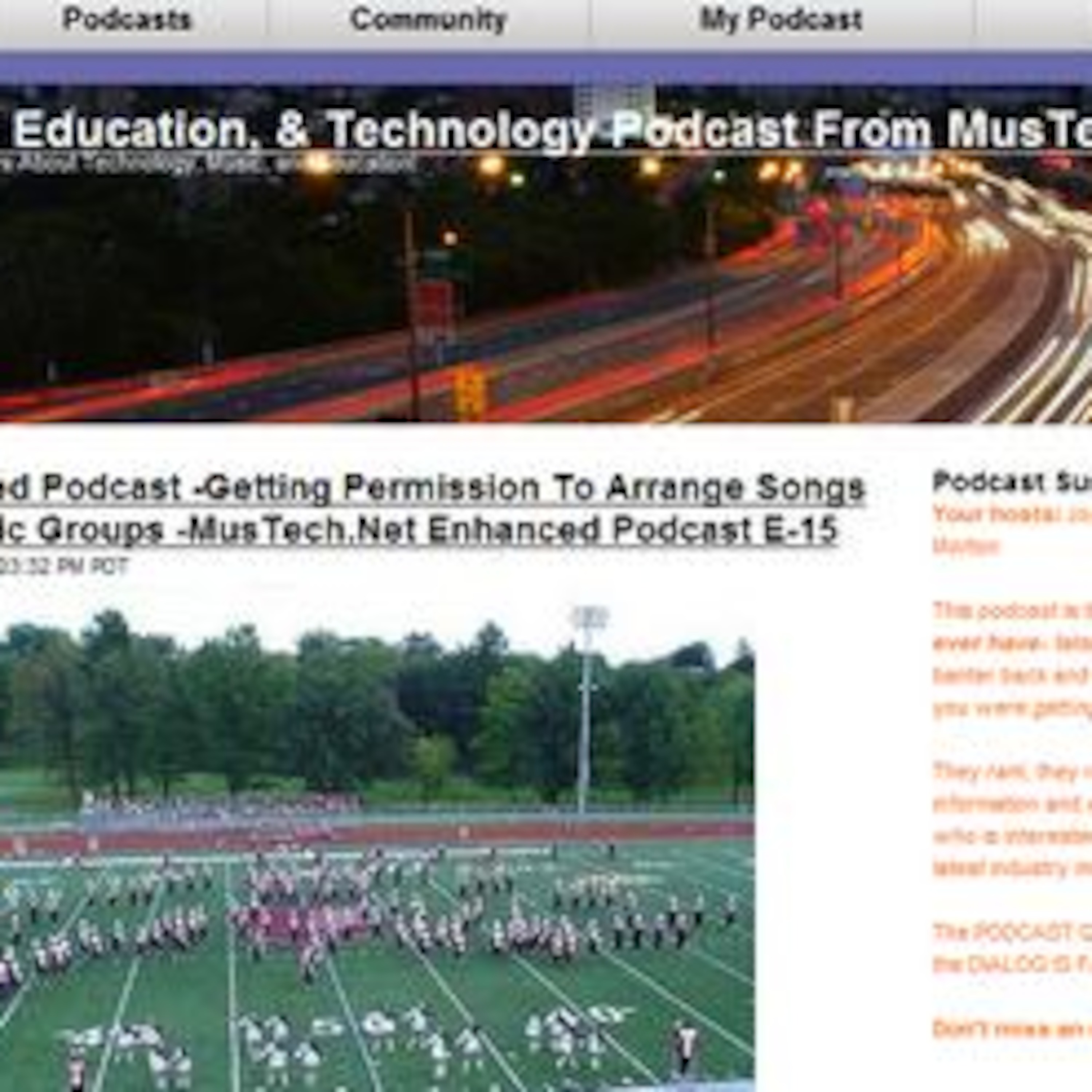 Music, Education, & Technology Podcast From MusTech.Net!