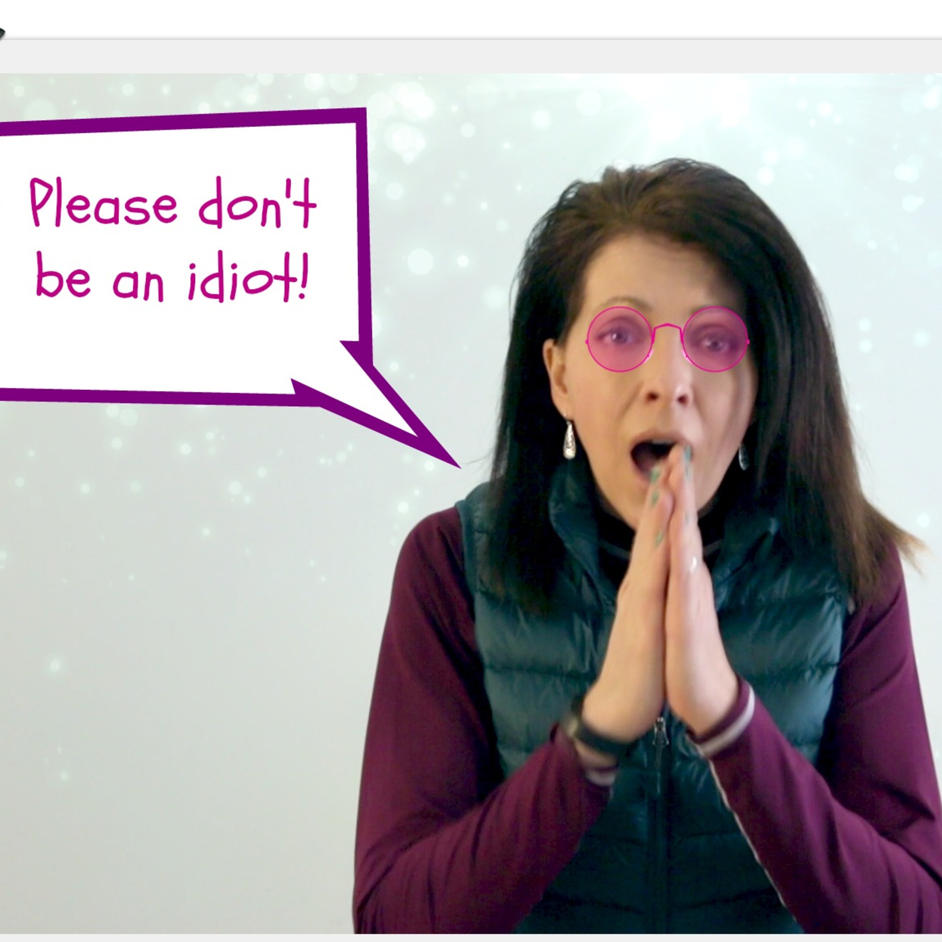 Angela Oberer - It's a Good Idea - Don't be an Idiot episode artwork