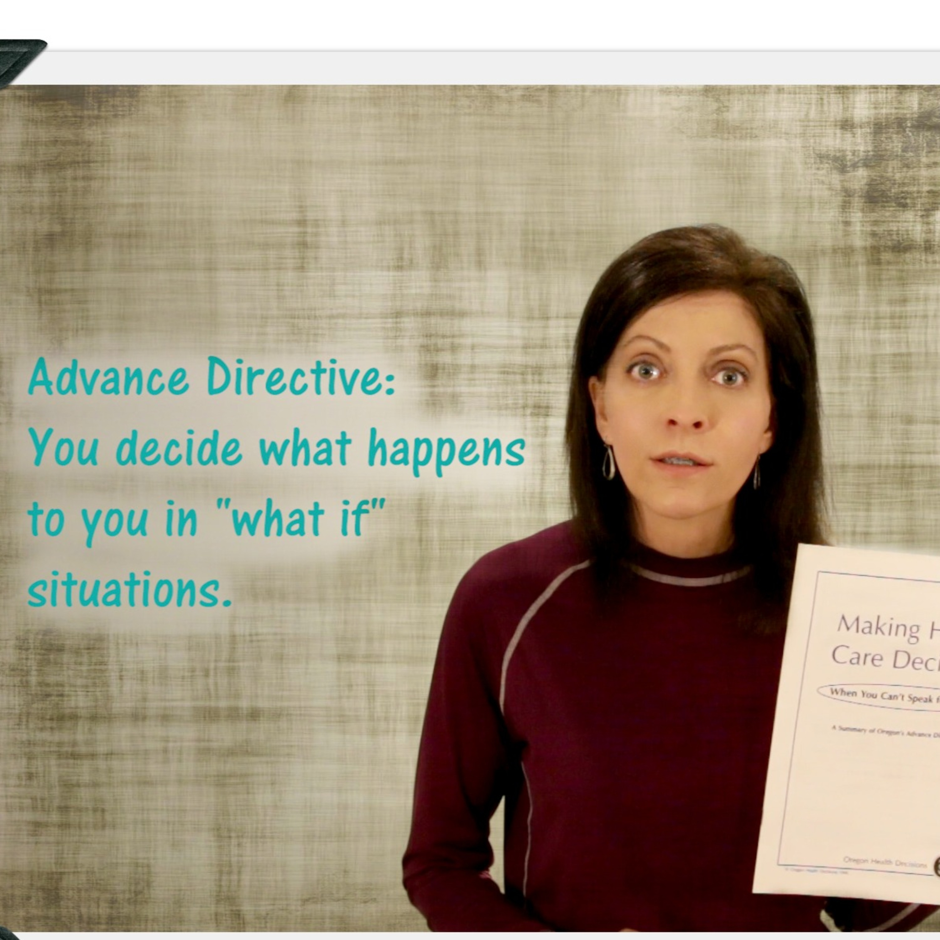 Angela Oberer - It's a Good Idea - Fill out an Advance Directive episode artwork
