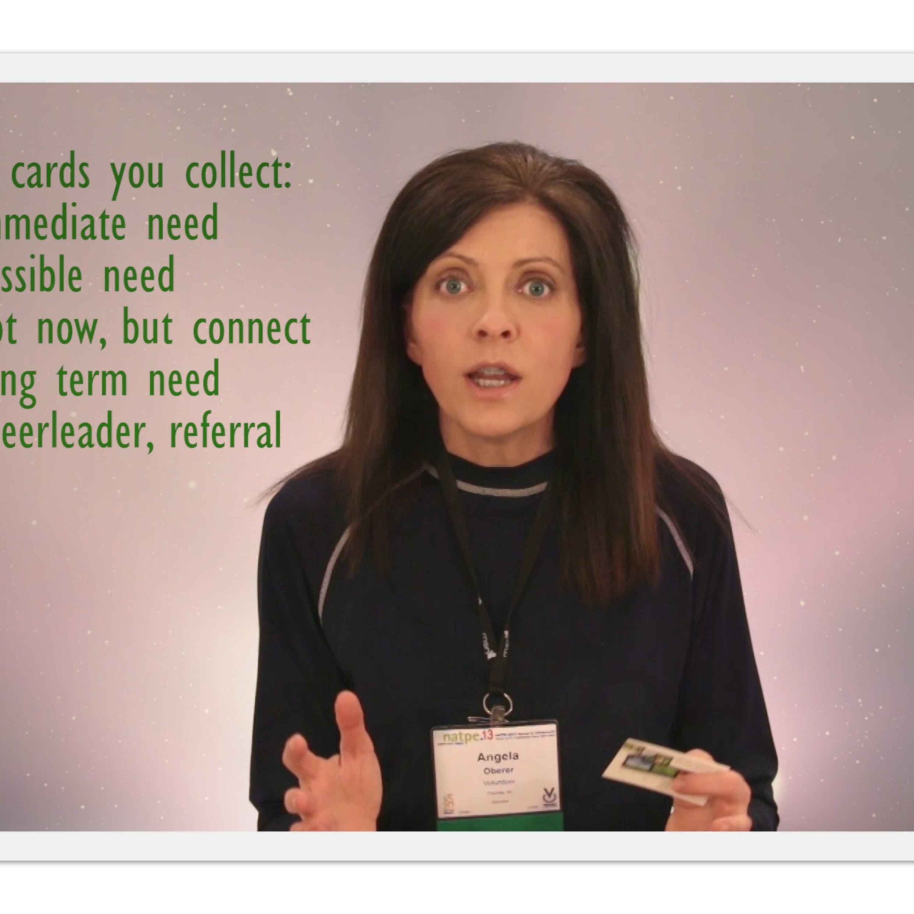 Angela Oberer - It's a Good Idea - Get a Business Card Part 3 episode artwork