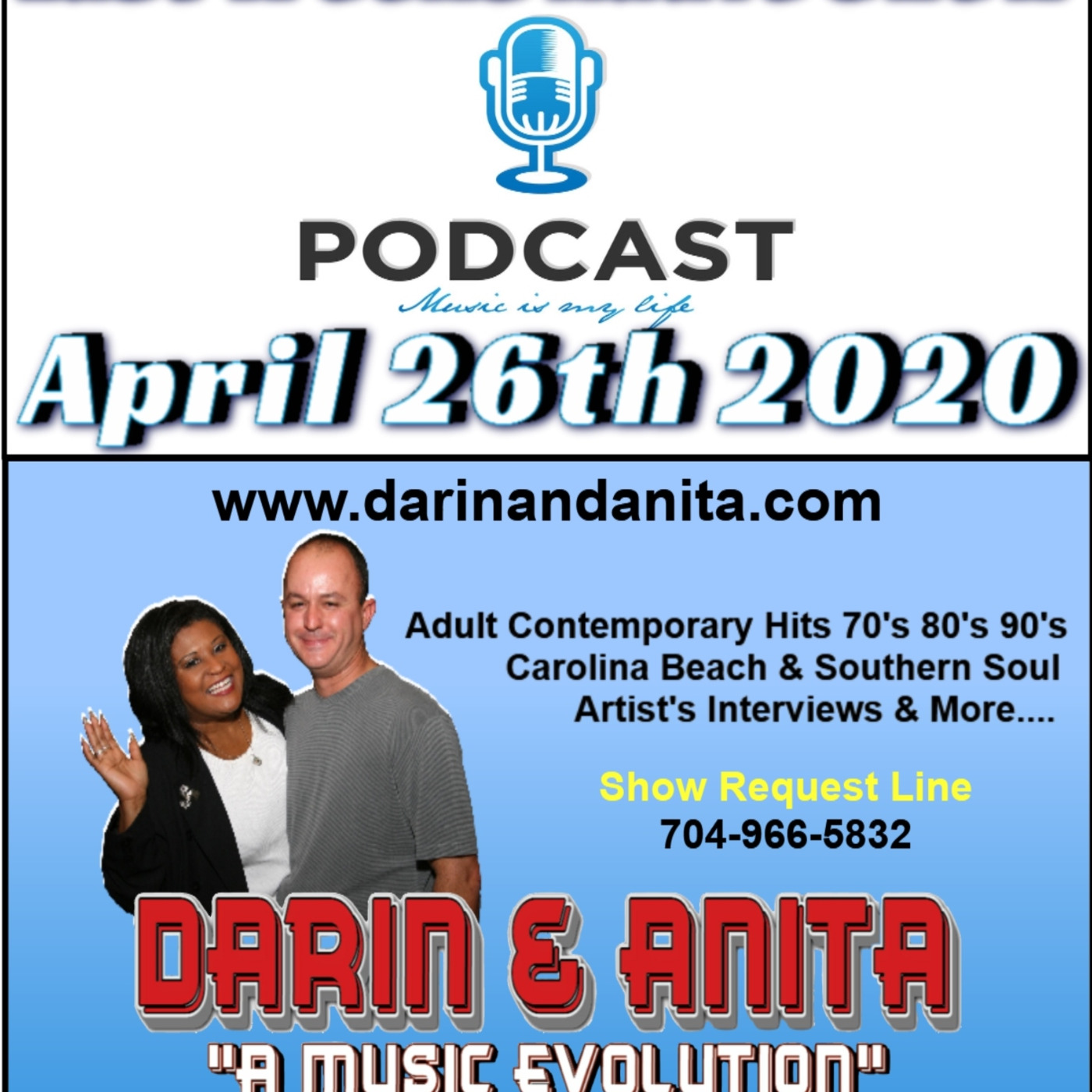 Darin & Anita "A Music Evolution" Week Ending April 26th 2020