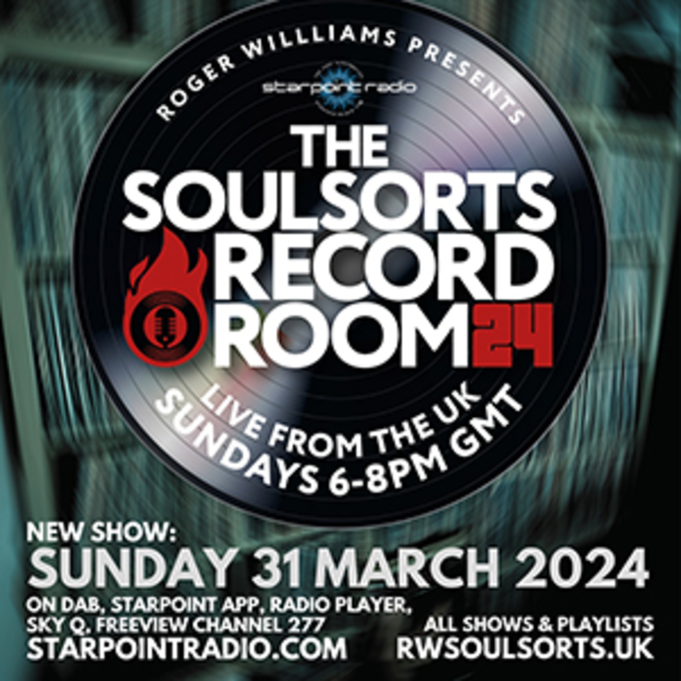 The Soulsorts Record Room '24 on Starpoint Radio - 31 March