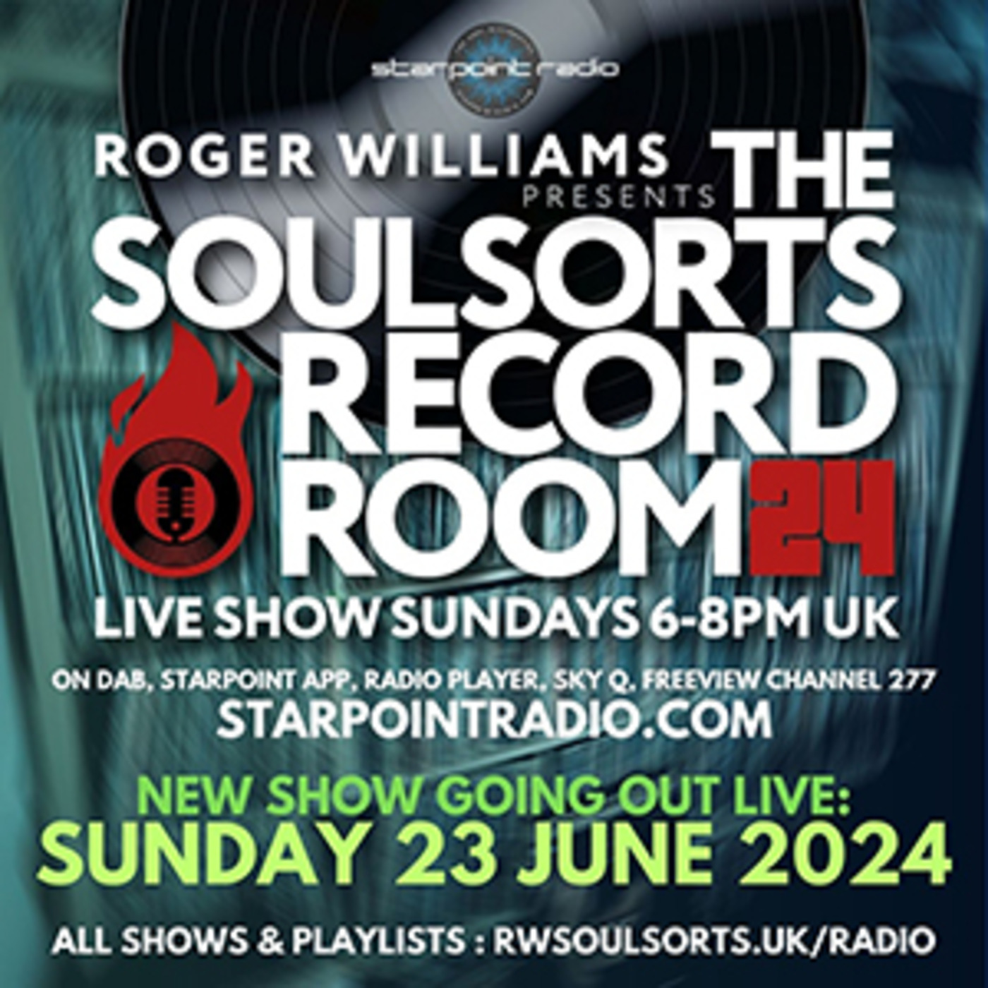 The Soulsorts Record Room '24 on Starpoint Radio - 23 June