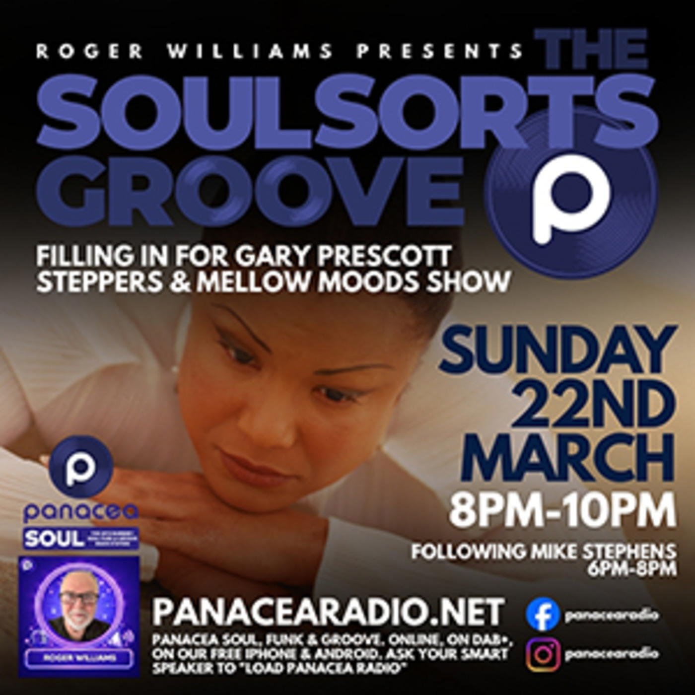 Mellow Moods And Steppers Show on Panacea Radio Show 2026 #4 - 22 March