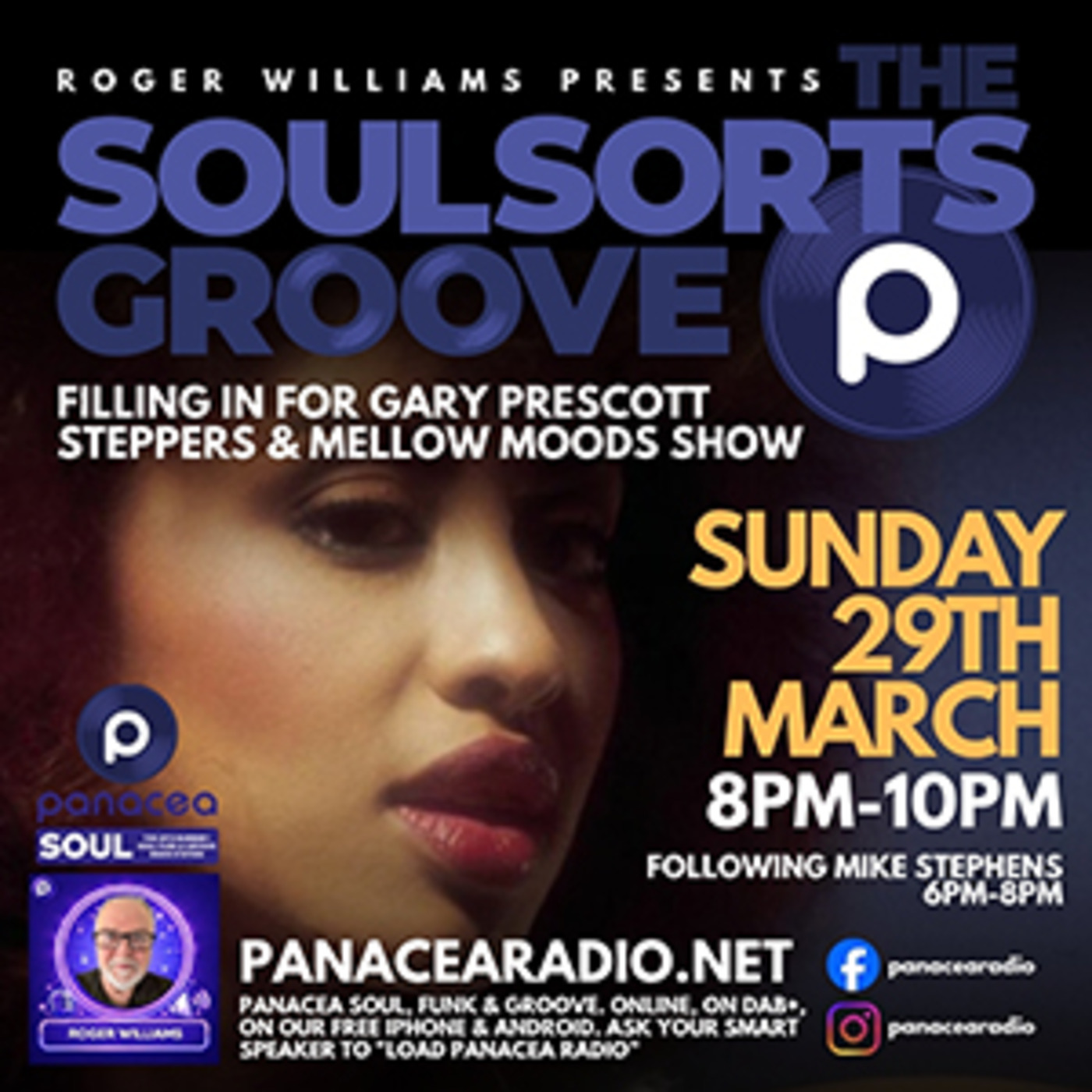 Mellow Moods And Steppers Show on Panacea Radio Show 2026 #6 - 29 March