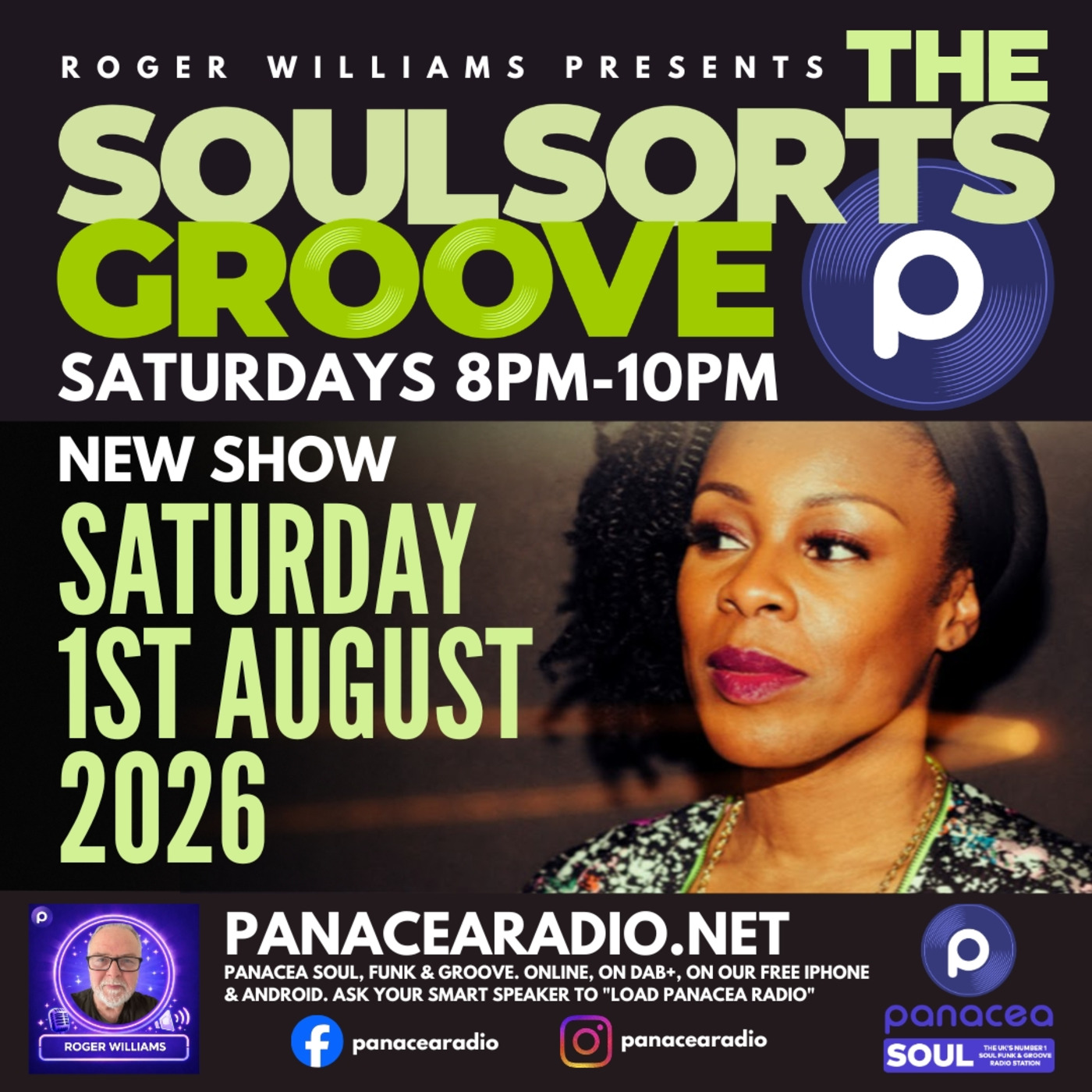 Episode 365: The Soulsorts Groove on Panacea Radio Show - 1 August 2026
