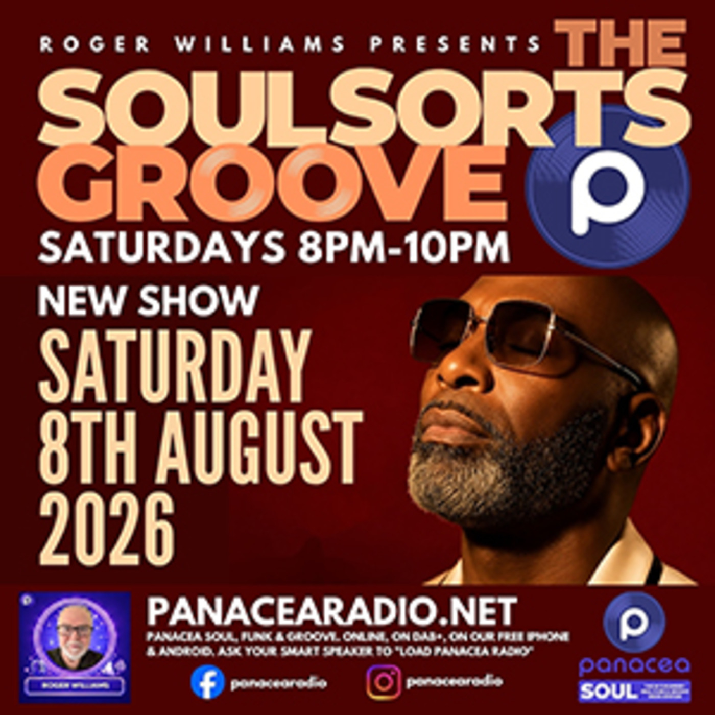 Episode 366: The Soulsorts Groove on Panacea Radio Show 24 - 8 August 2026