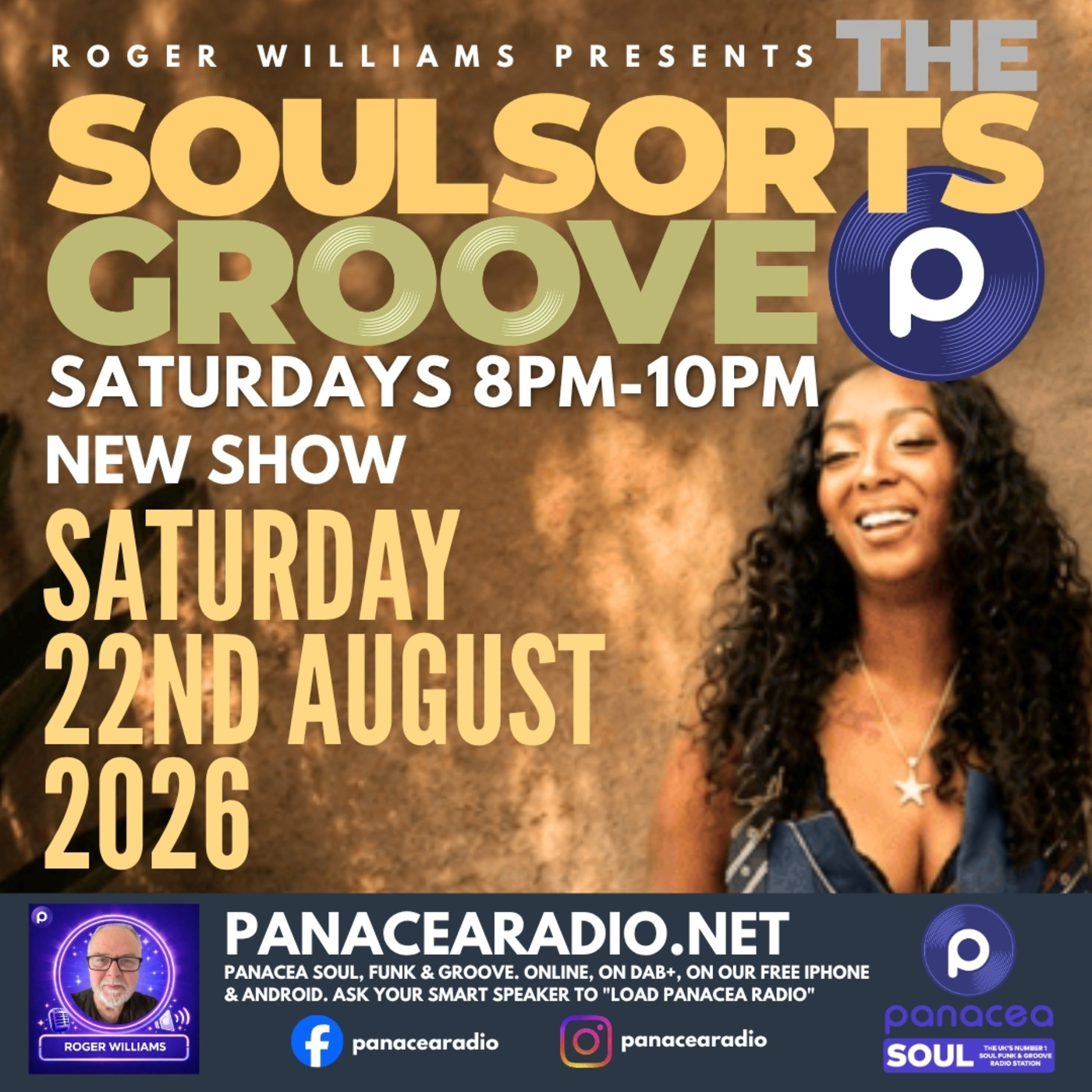 Episode 368: The Soulsorts Groove on Panacea Radio Show 26 - 22 August 2026