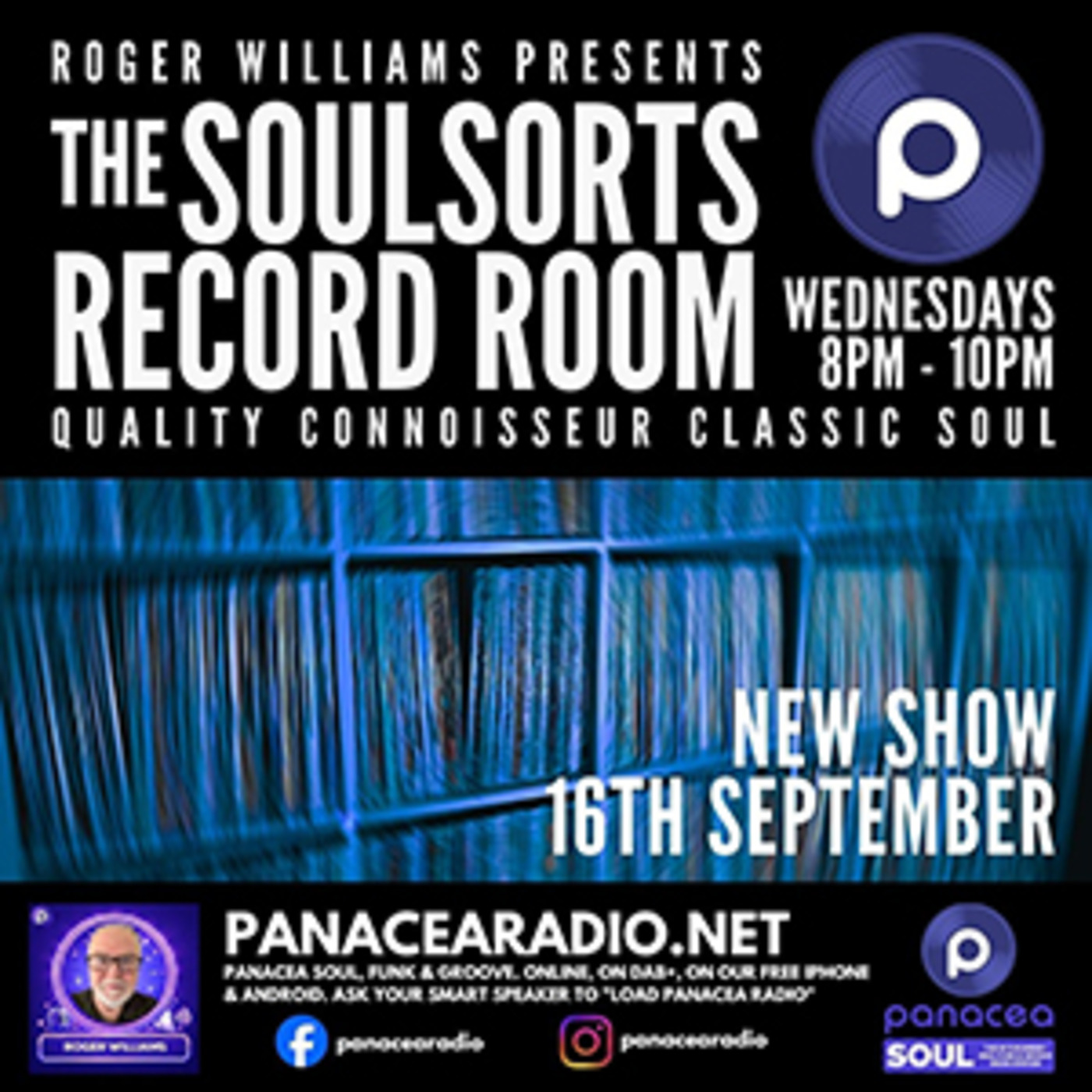 The Soulsorts Record Room on Panacea Radio #4 - 16 September 2026