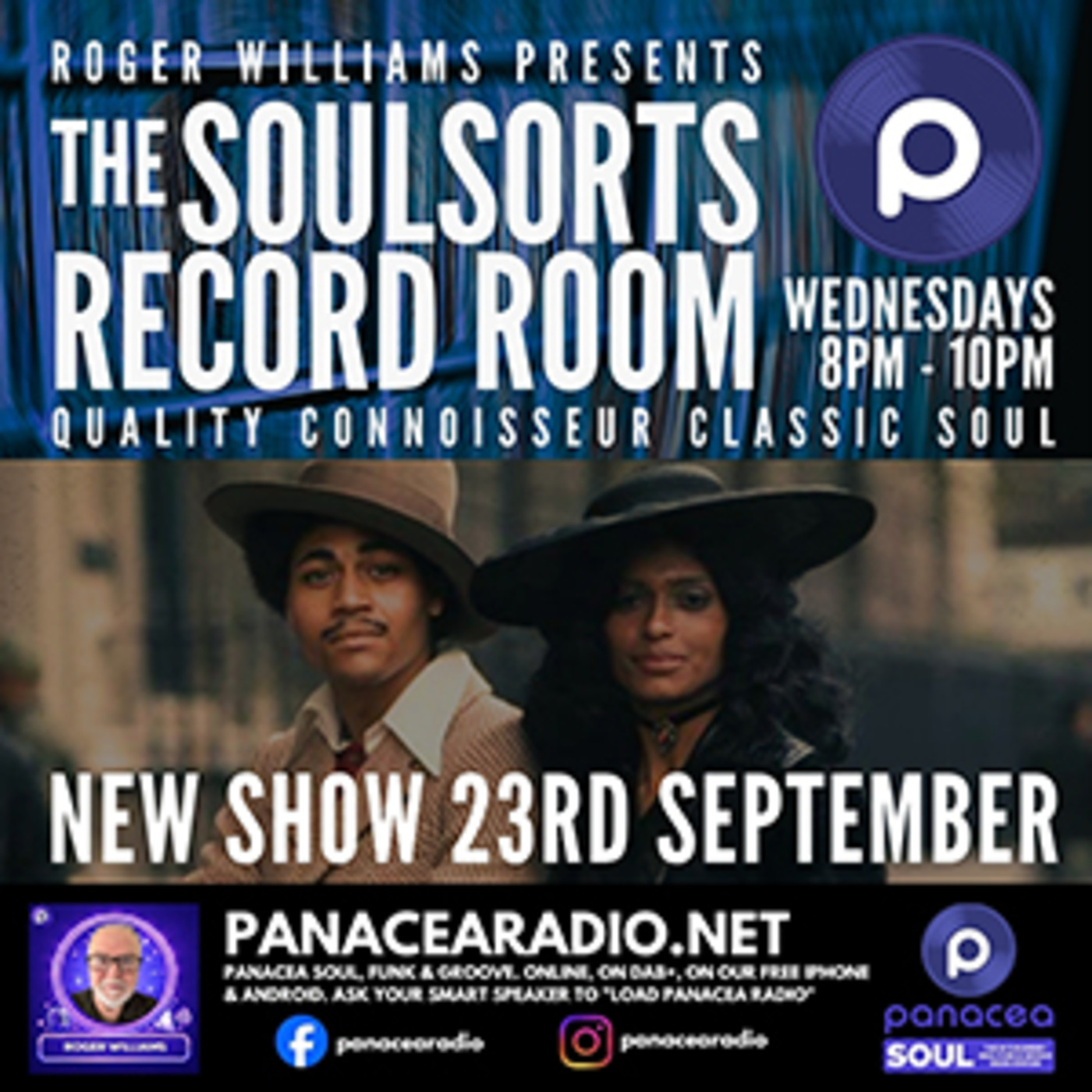 The Soulsorts Record Room on Panacea Radio #5 - 23 September 2026