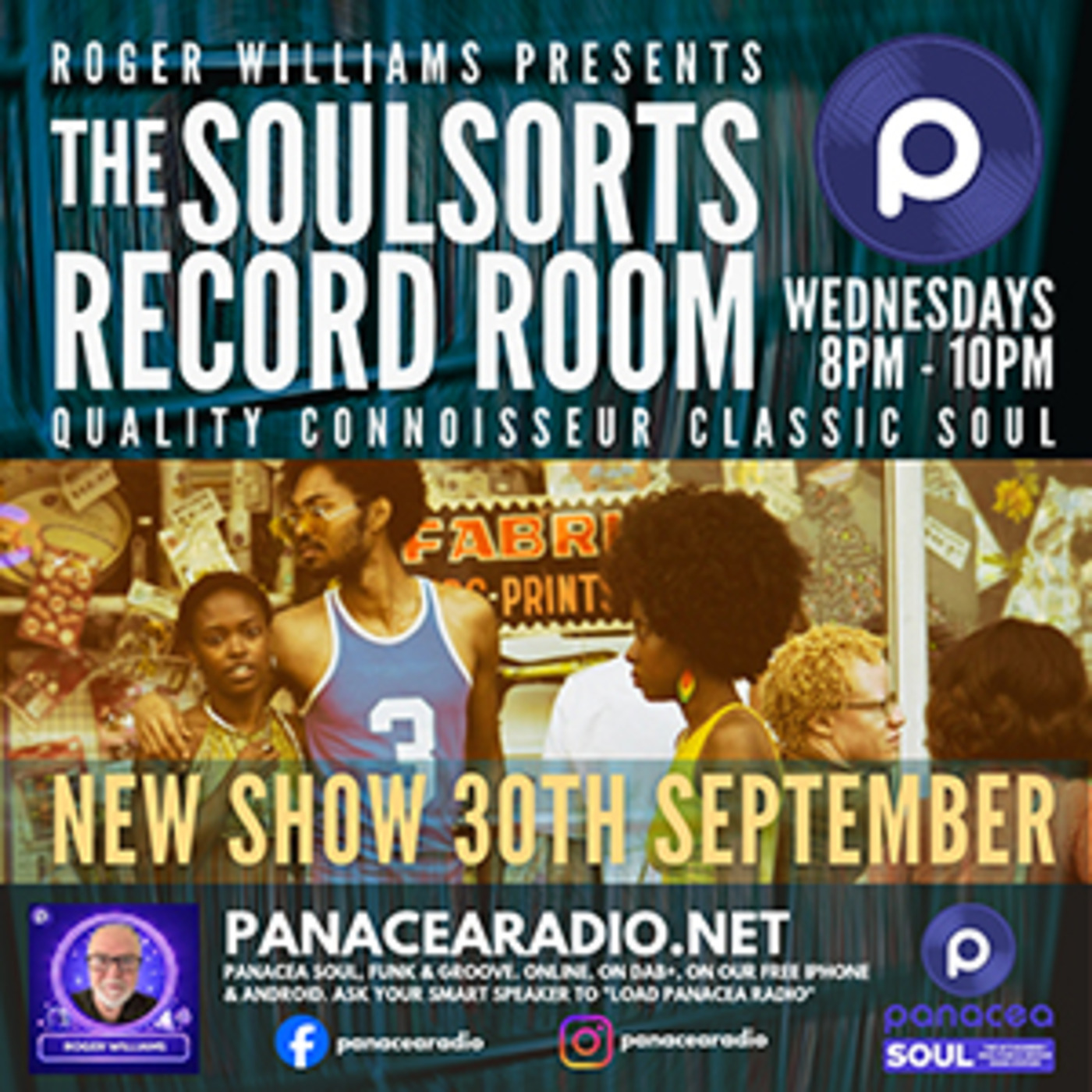 The Soulsorts Record Room #6 on Panacea Radio - 30 September 2026