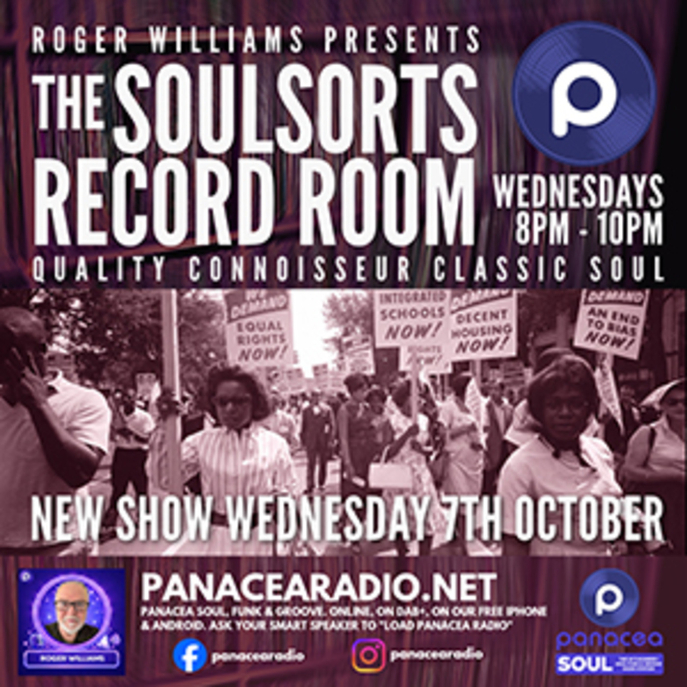 The Soulsorts Record Room #7 on Panacea Radio - 7 October 2026