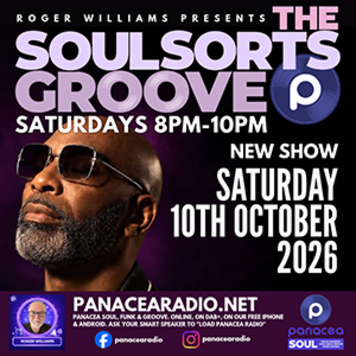The Soulsorts Groove on Panacea Radio - 10 October 2026
