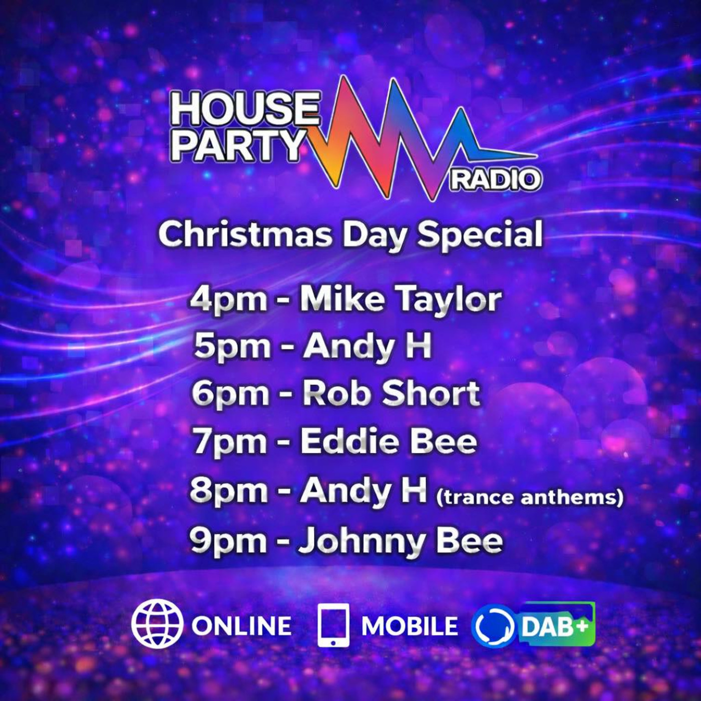 Andy H House Party Radio Part 1 House 25.12.25