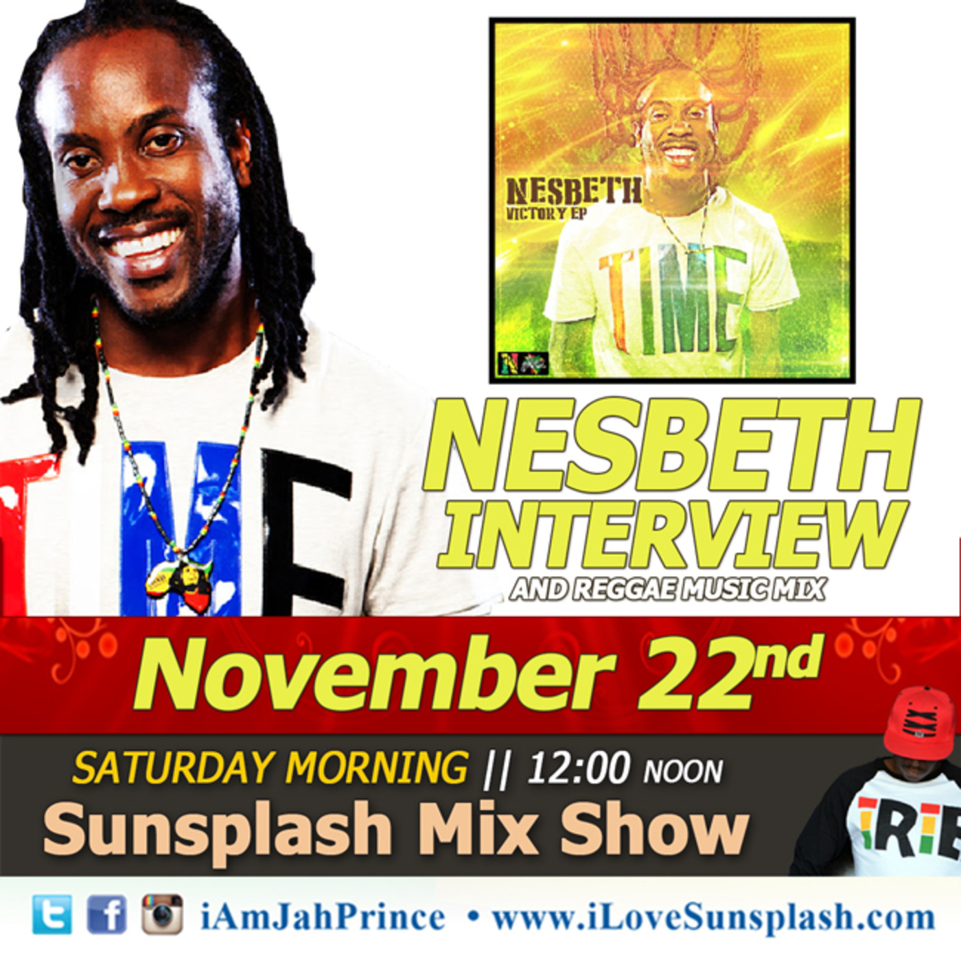 Sunsplash Mix Show Nesbeth Interview