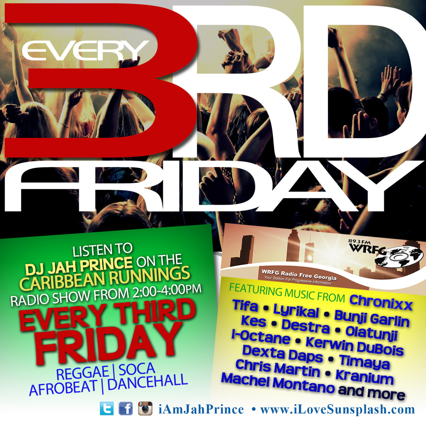 3rd Fridays Caribbean Runnings May 2015 B