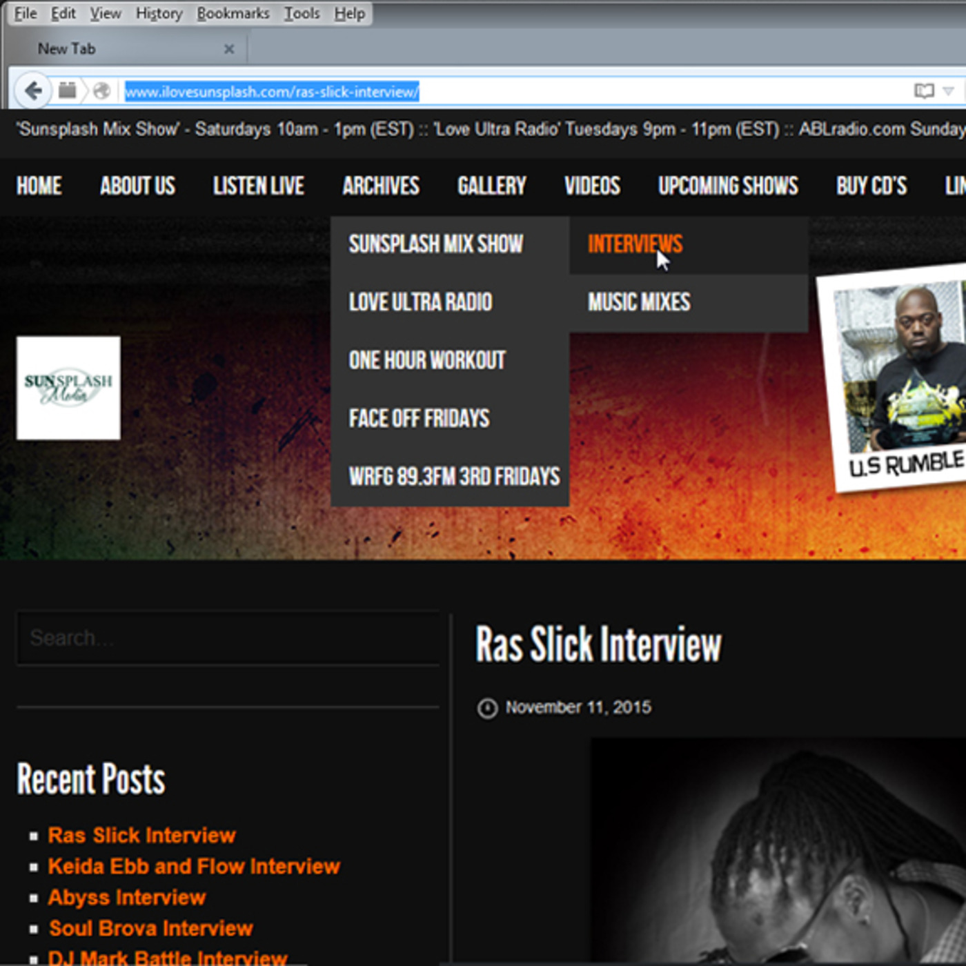 Sunsplash Mix Show with Jah Prince 12 01