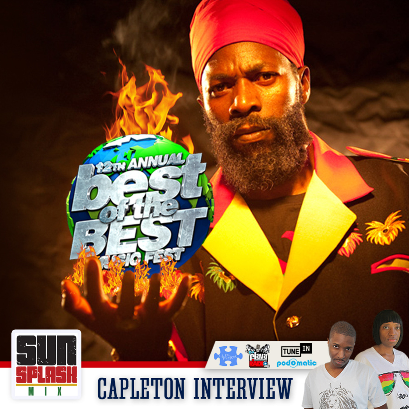 Sunsplash Mix Show Best Of The Best Capleton Interview