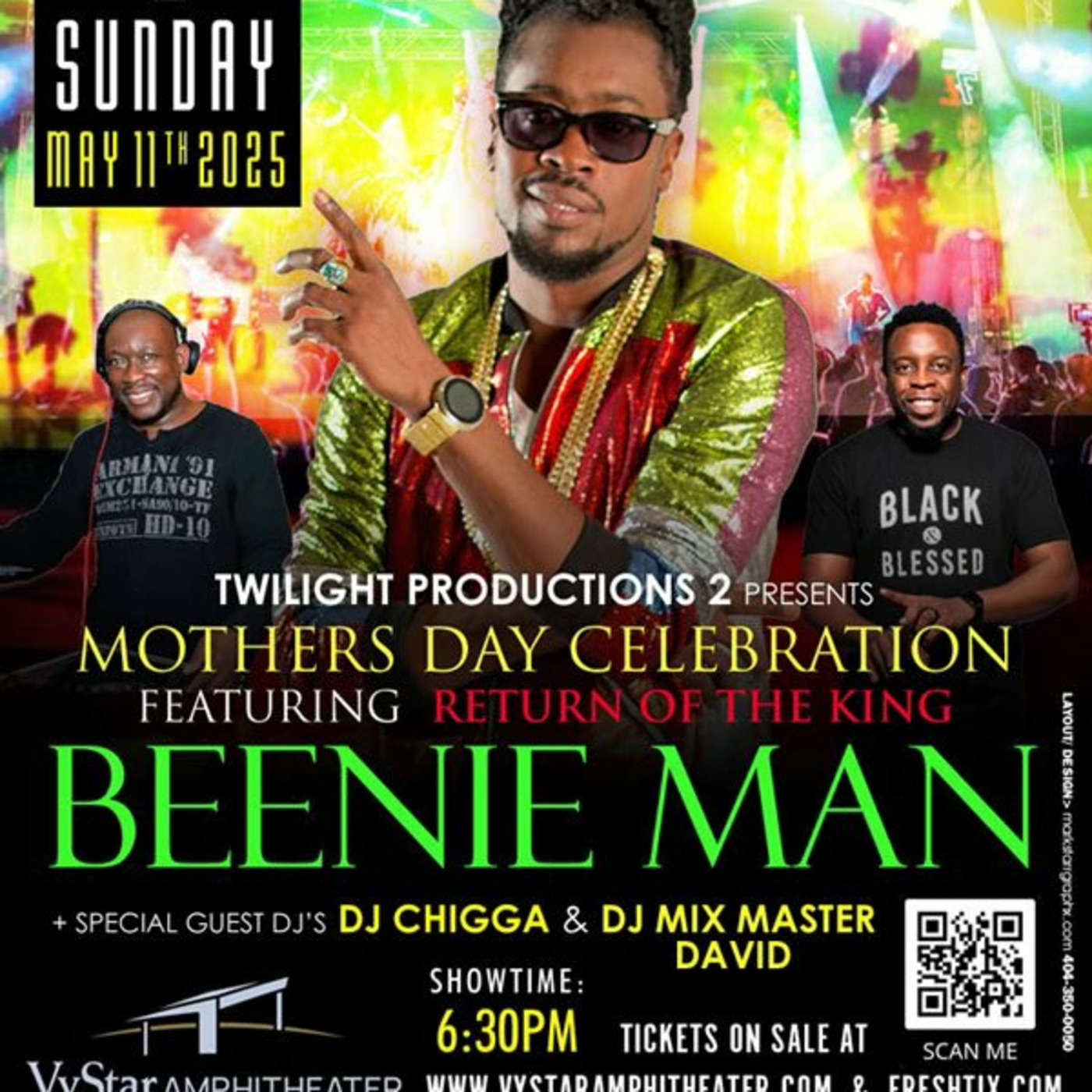 Episode 716: Beenie Man in Atlanta Mother's Day Weekend