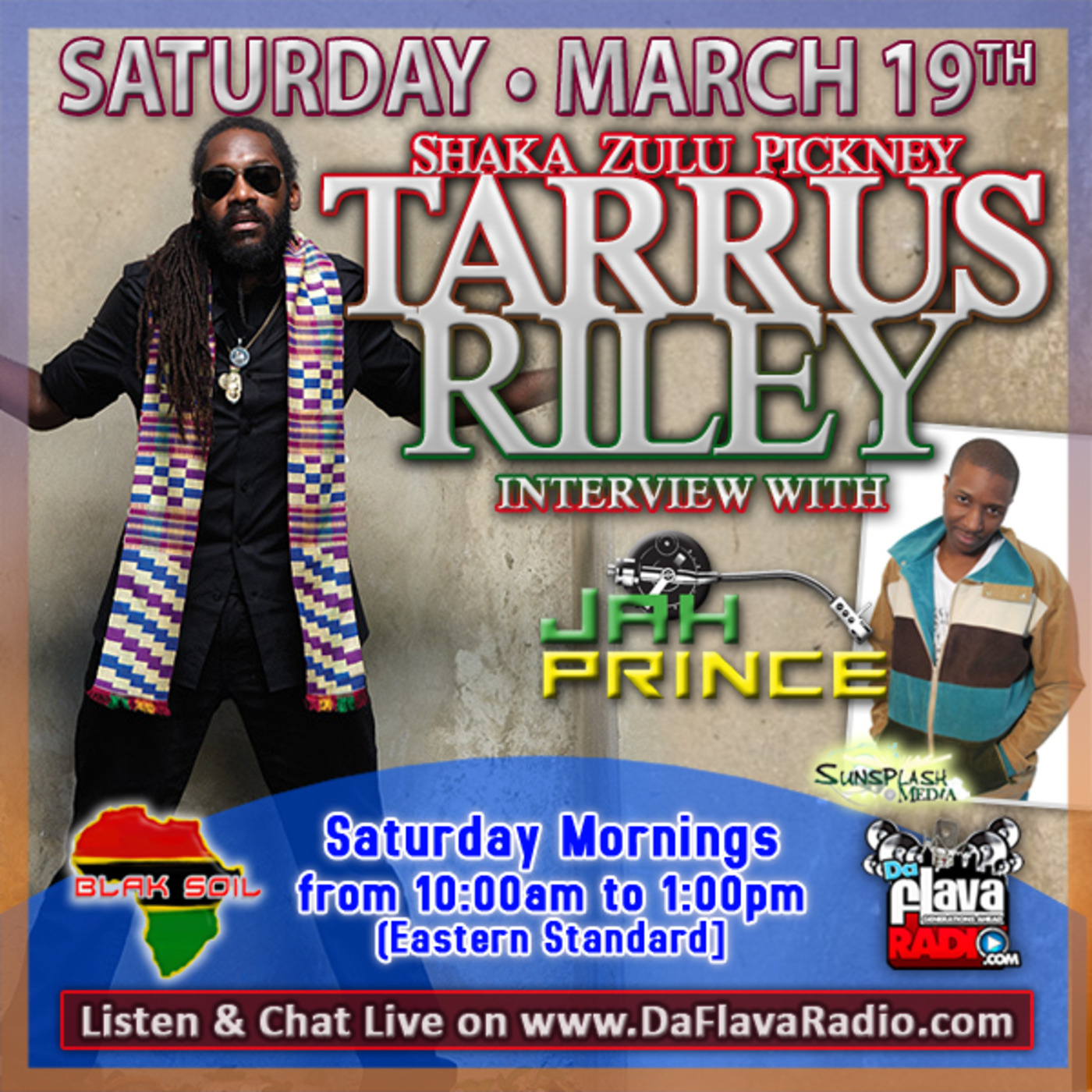 Sunsplash Mix Show Tarrus Riley Interview episode artwork