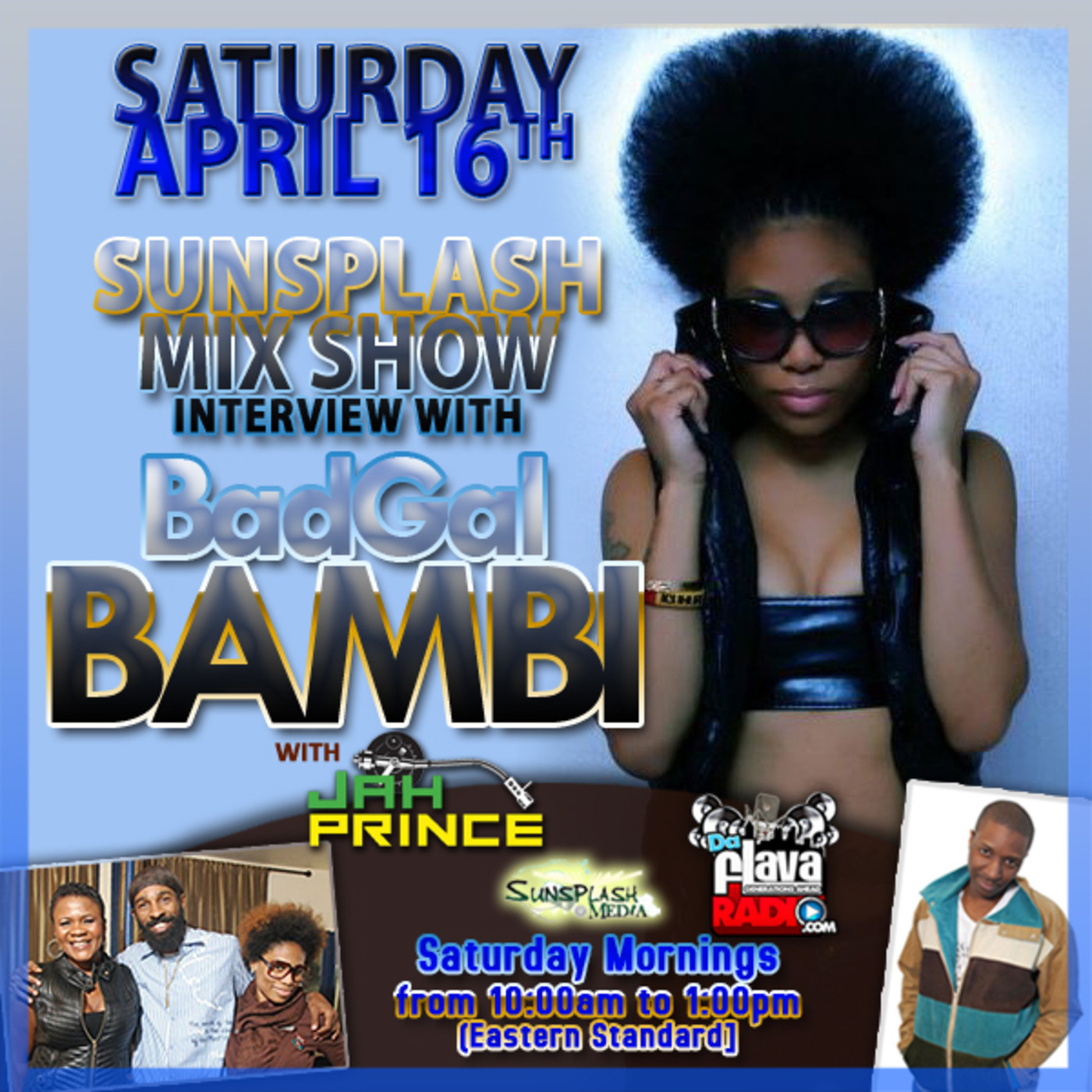 Sunsplash Mix Show Badgal Bambi Interview episode artwork