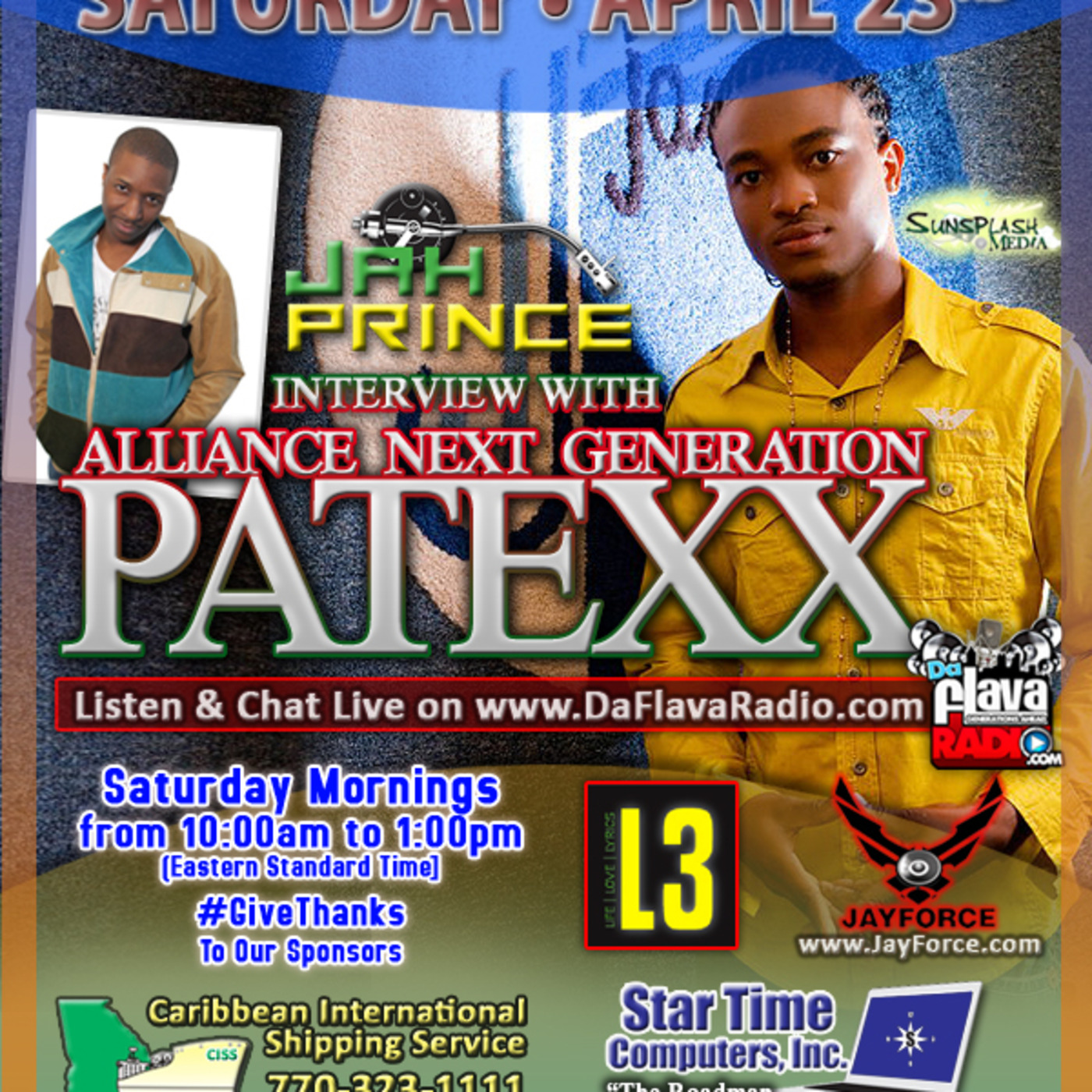 Sunsplash Mix Show Patexx Interview episode artwork