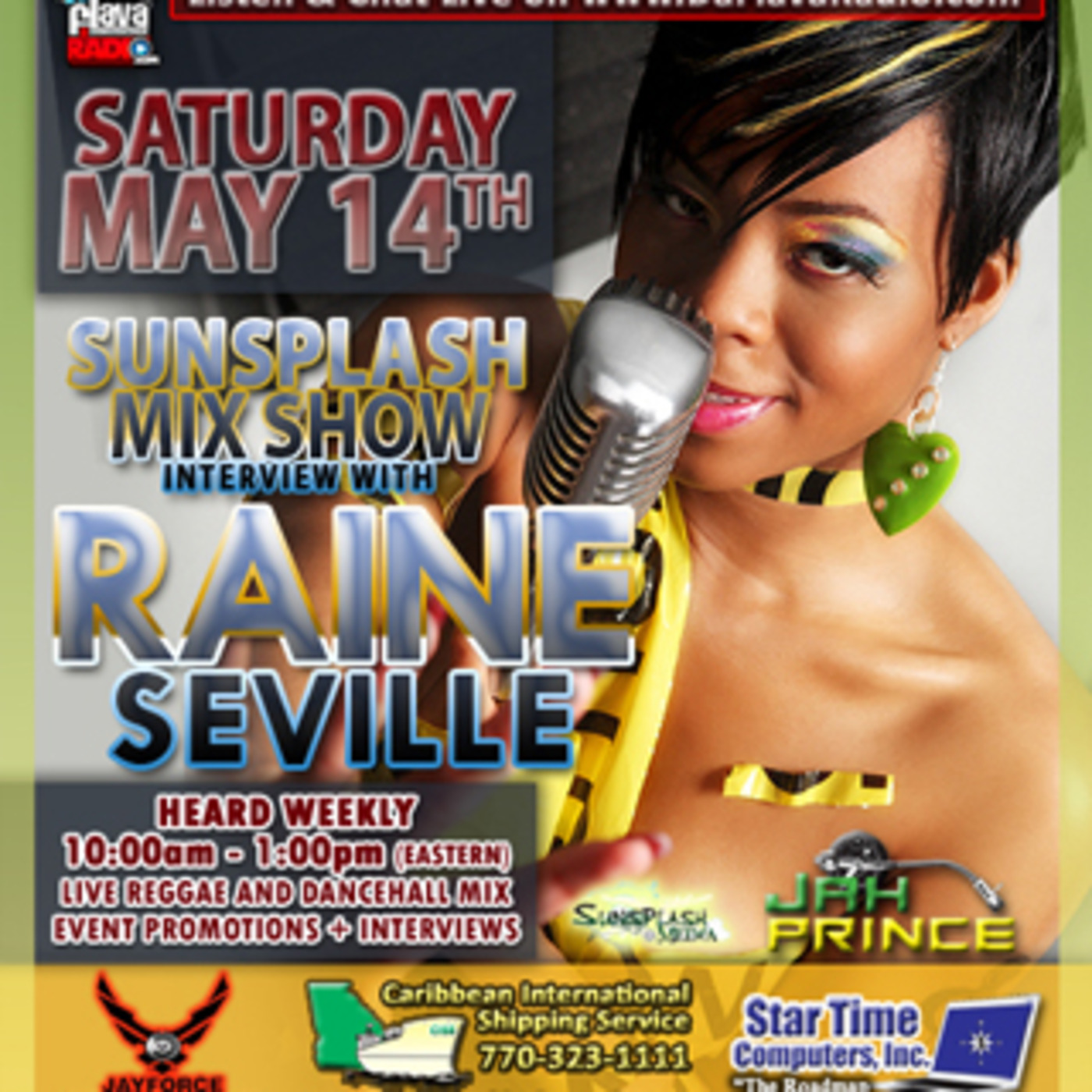 Sunsplash Mix Show Raine Seville Interview episode artwork