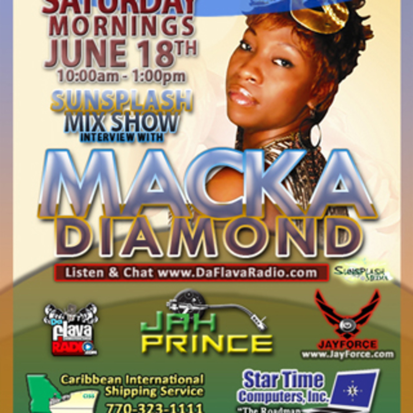 Sunsplash Mix Show Macka Diamond Interview episode artwork