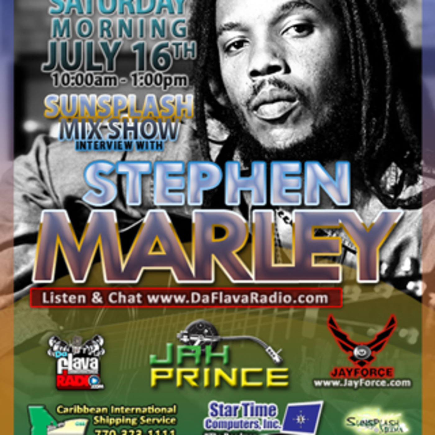 Sunsplash Mix Show Stephen Marley Interview episode artwork