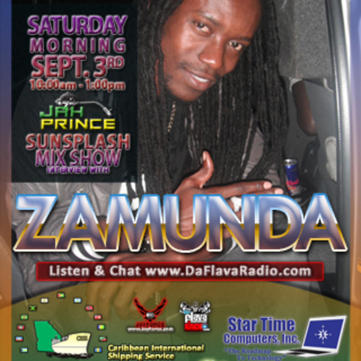 Sunsplash Mix Show Zamunda Interview
