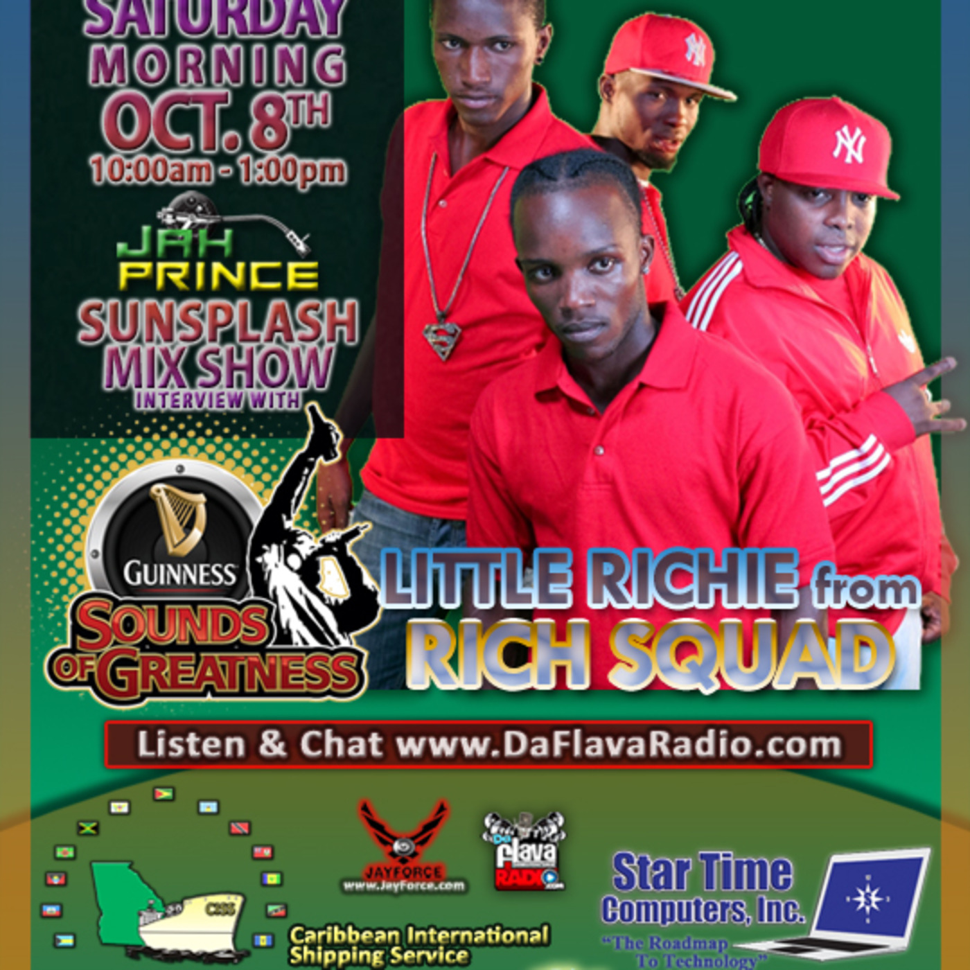 Sunsplash Mix Show Little Richie Guinness Sounds Of Greatness