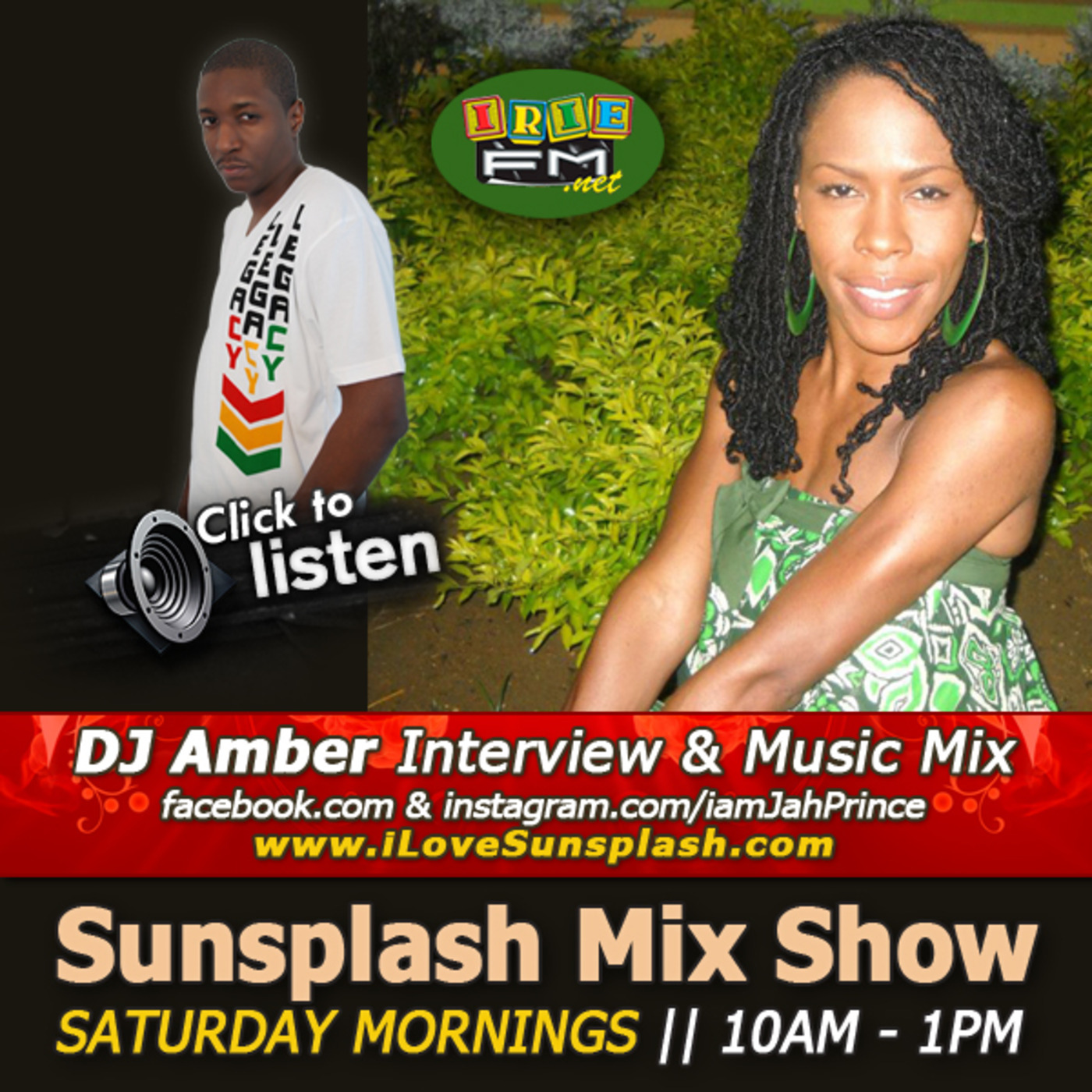 Sunsplash Mix Show Amber Interview