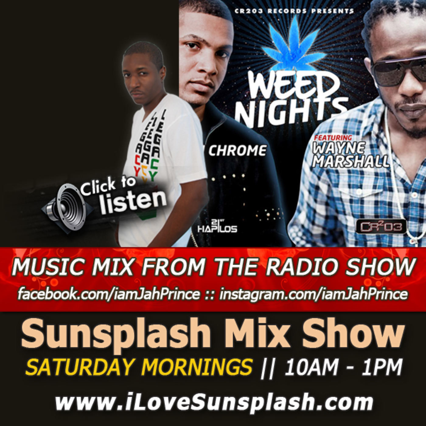 Sunsplash Mix Show with Jah Prince 03 30