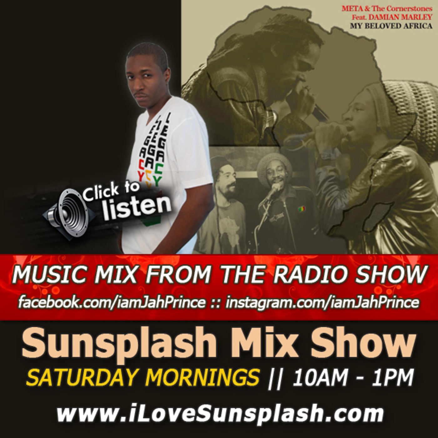 Sunsplash Mix Show with Jah Prince 03 30 B