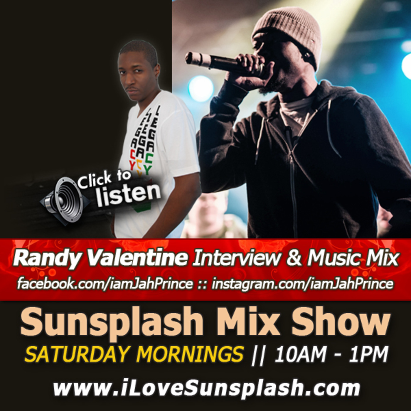 Sunsplash Mix Show Randy Valentine Interview
