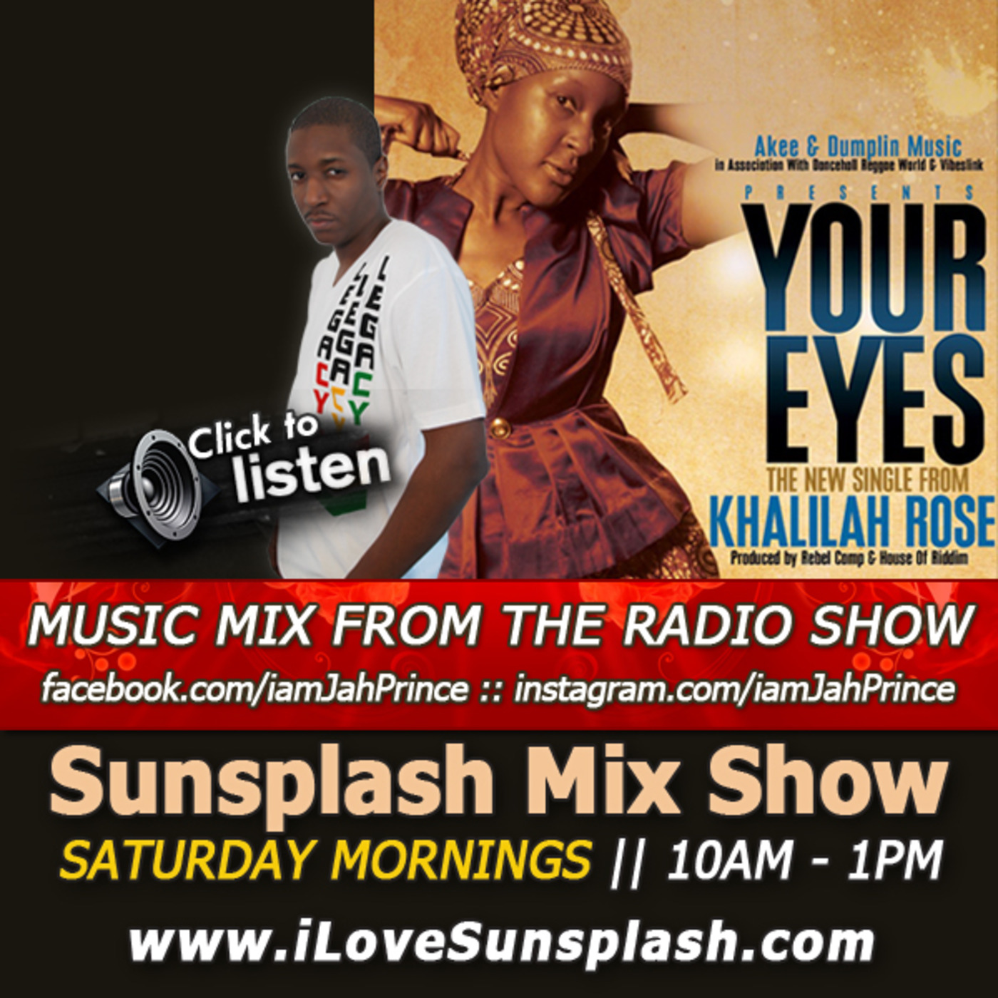 Sunsplash Mix with Jah Prince & Selecta Princess