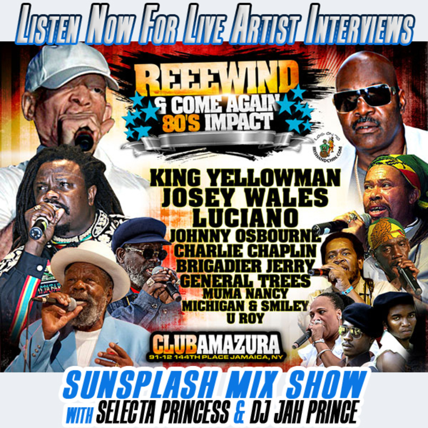Sunsplash Mix with Jah Prince & Selecta Princess