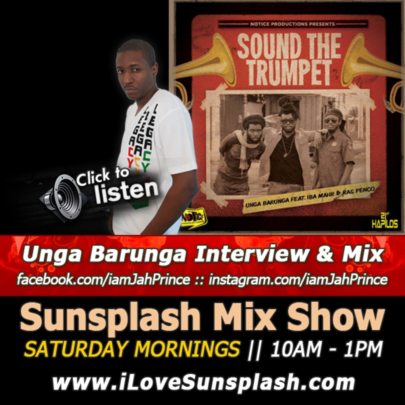 Sunsplash Mix Show Unga Barunga Interview