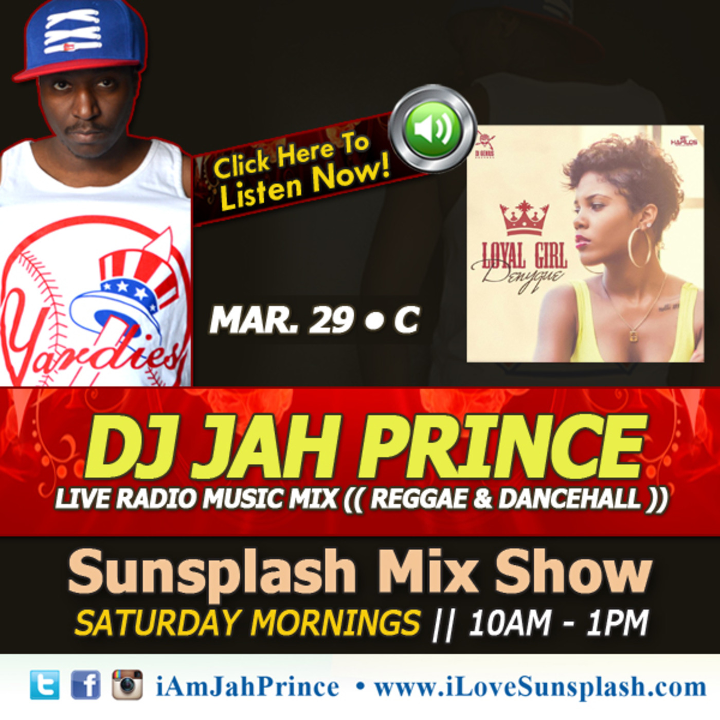 Sunsplash Mix Show with Jah Prince 03 29 C