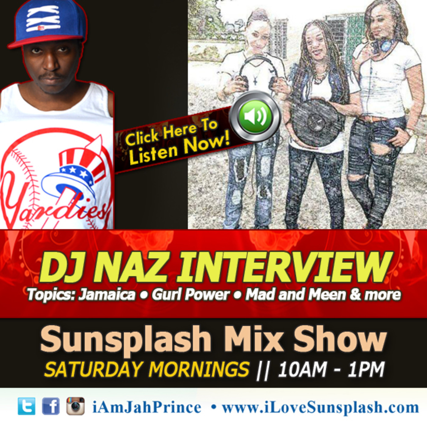 Sunsplash Mix Show DJ Naz Interview